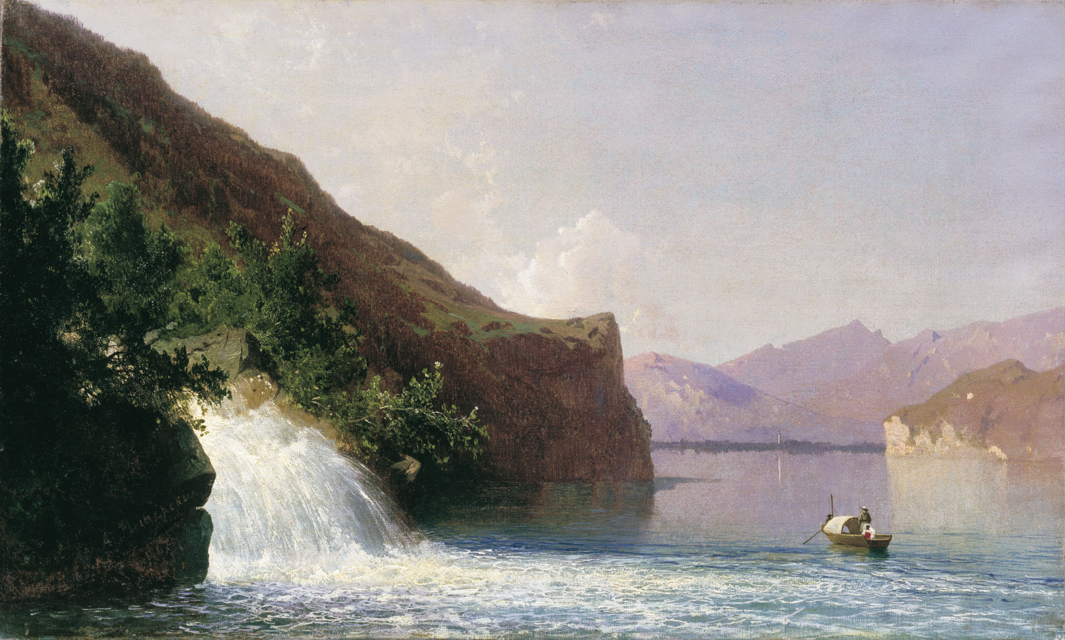 Мещерский. Водопад. 1867