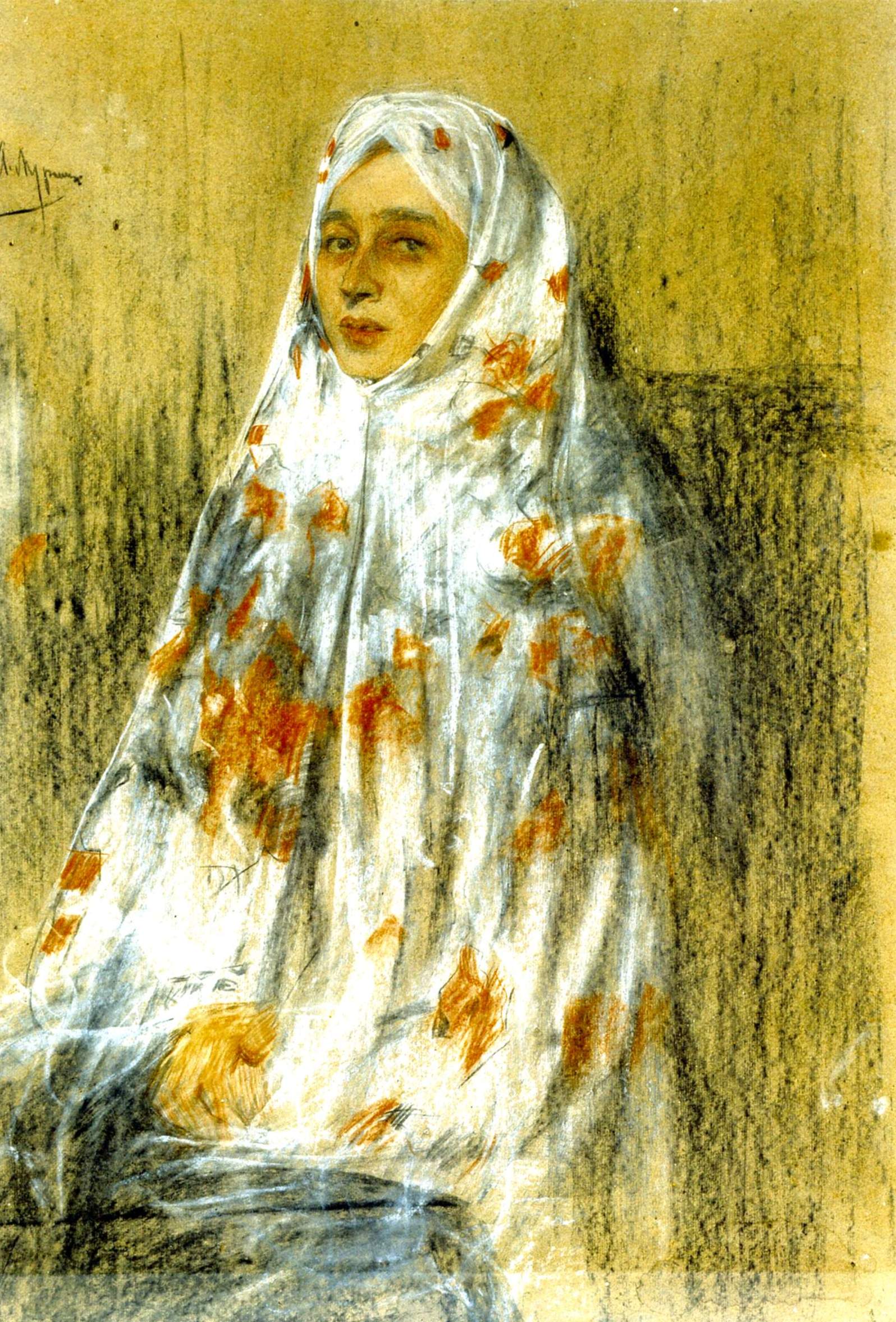 Мурашко А.. Портрет Екатерины Николаевны Мукаловой . 1910