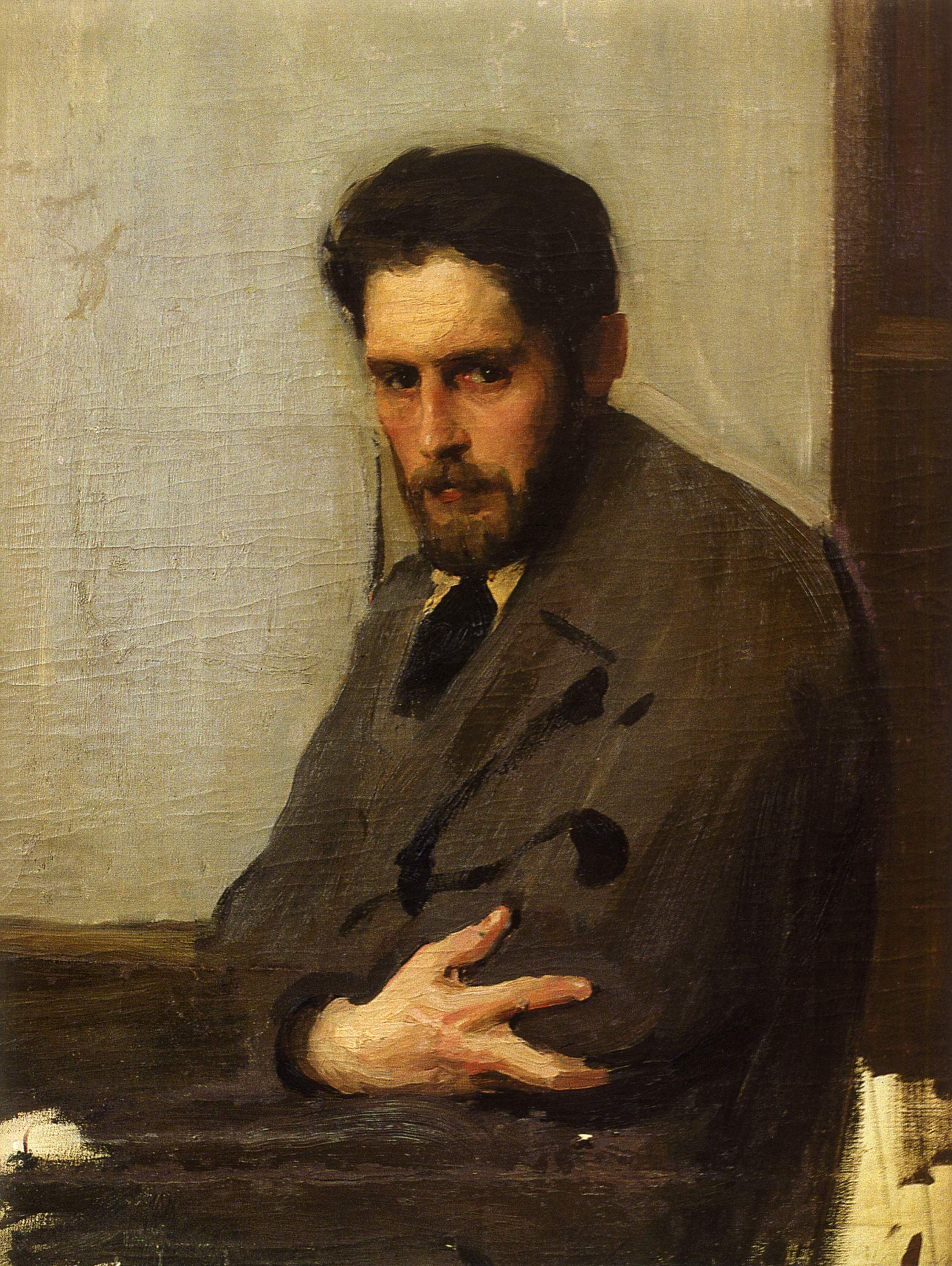 Мурашко А.. Портрет художника Г. Цисса . Конец 1890-х