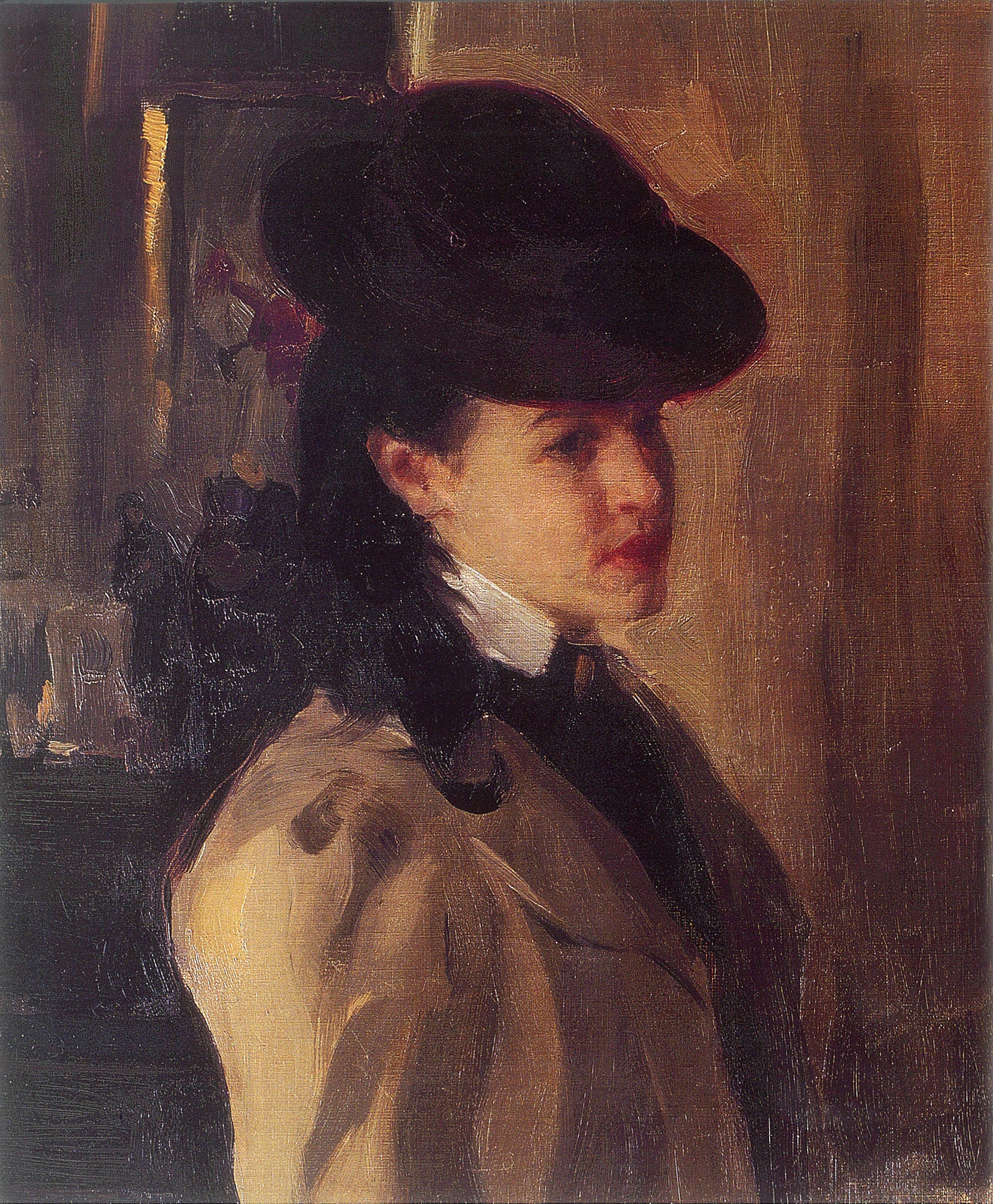Мурашко А.. Портрет О.М. Нестеровой . 1900 