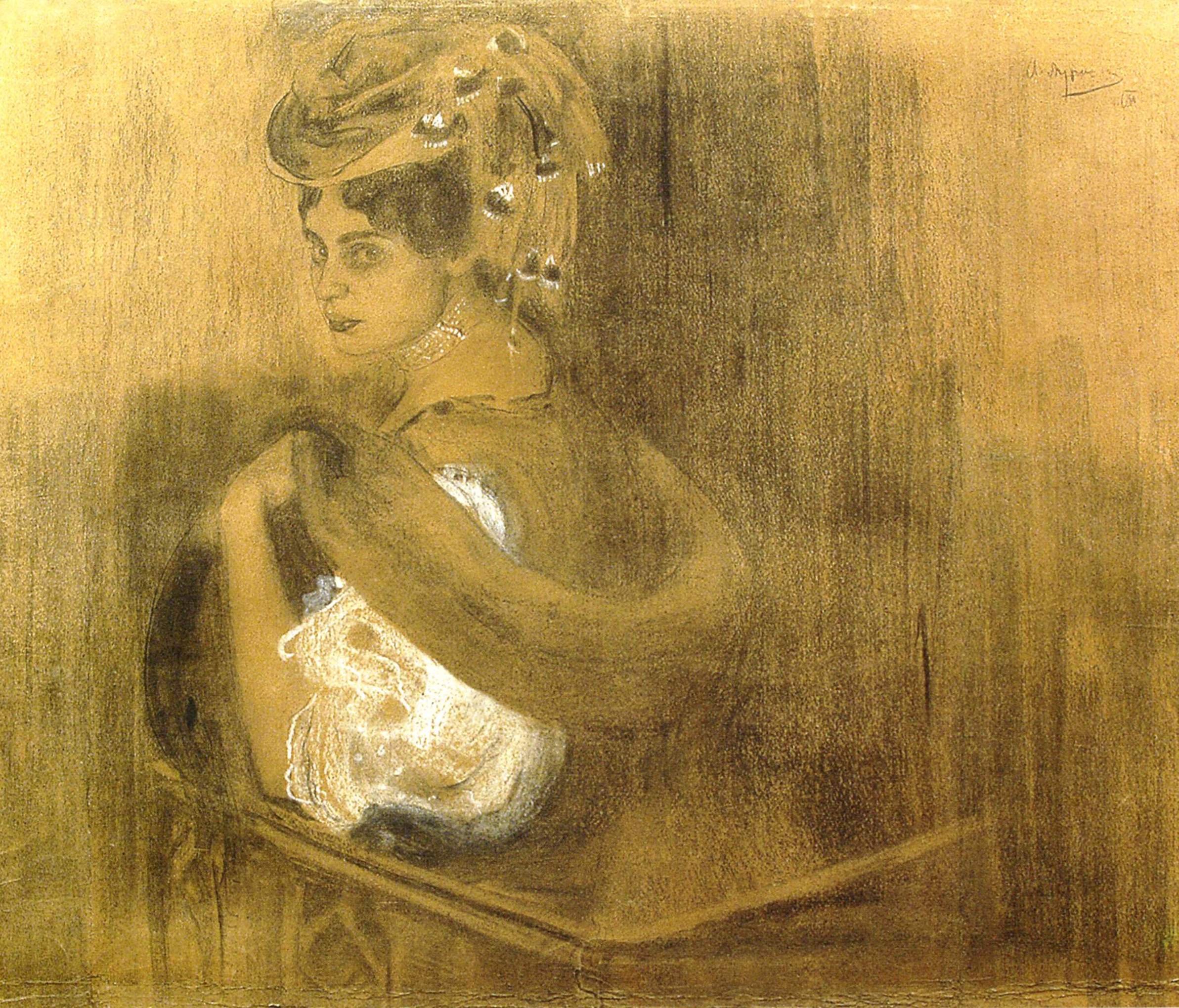 Мурашко А.. Парижанка . 1902-1904