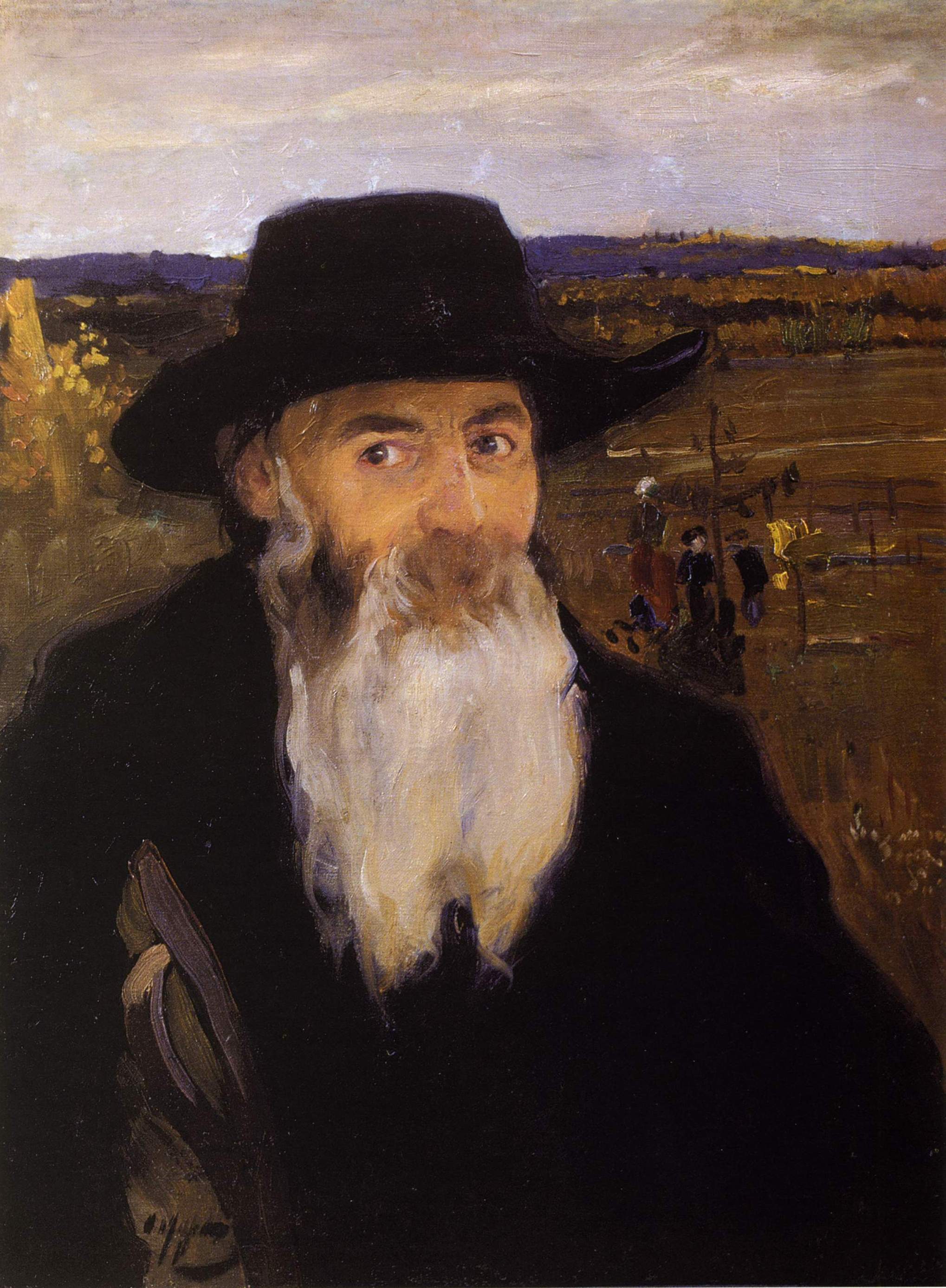 Мурашко А.. Старый учитель (Портрет художника Н.И. Мурашко) . 1906