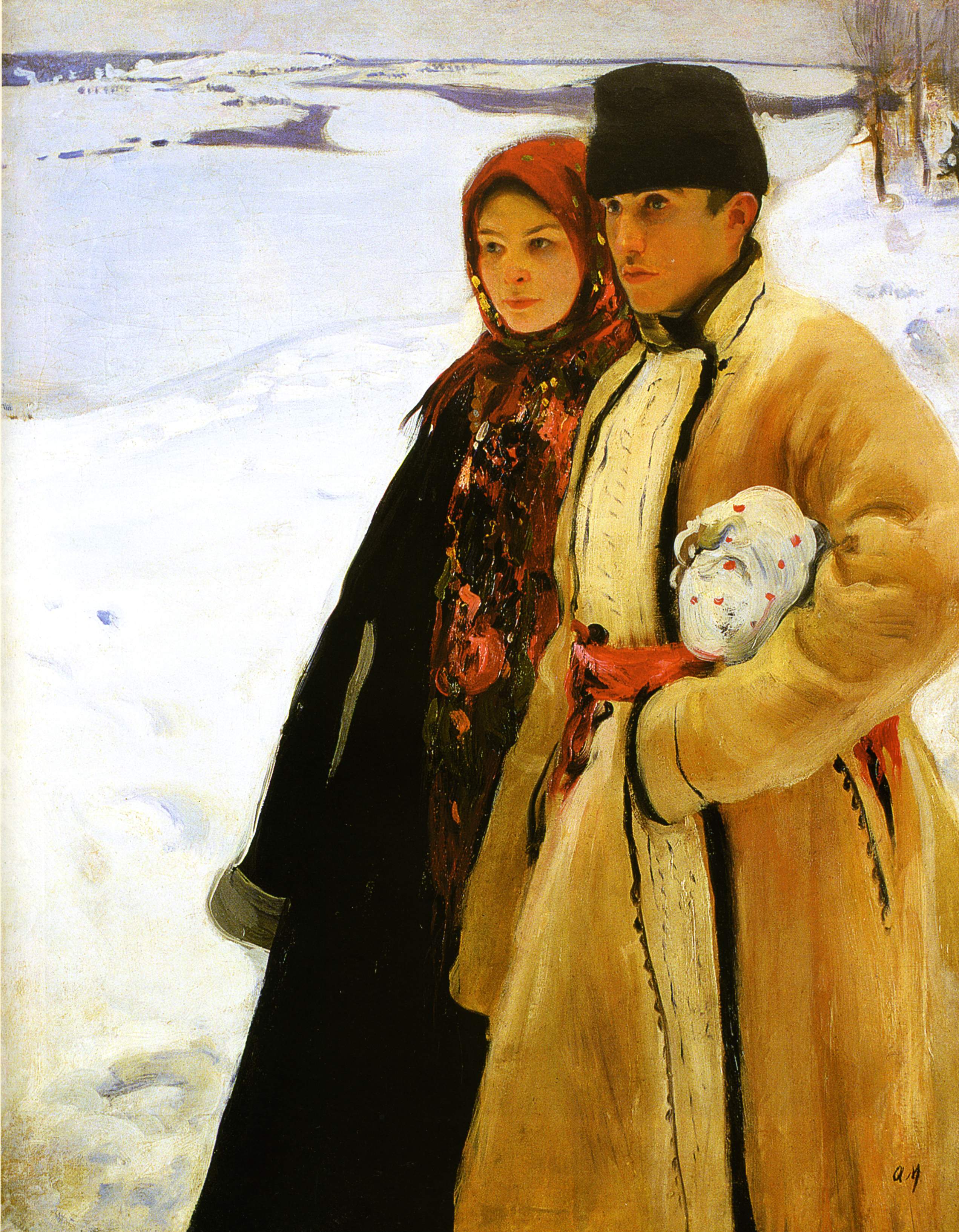 Мурашко А.. Зима . 1905