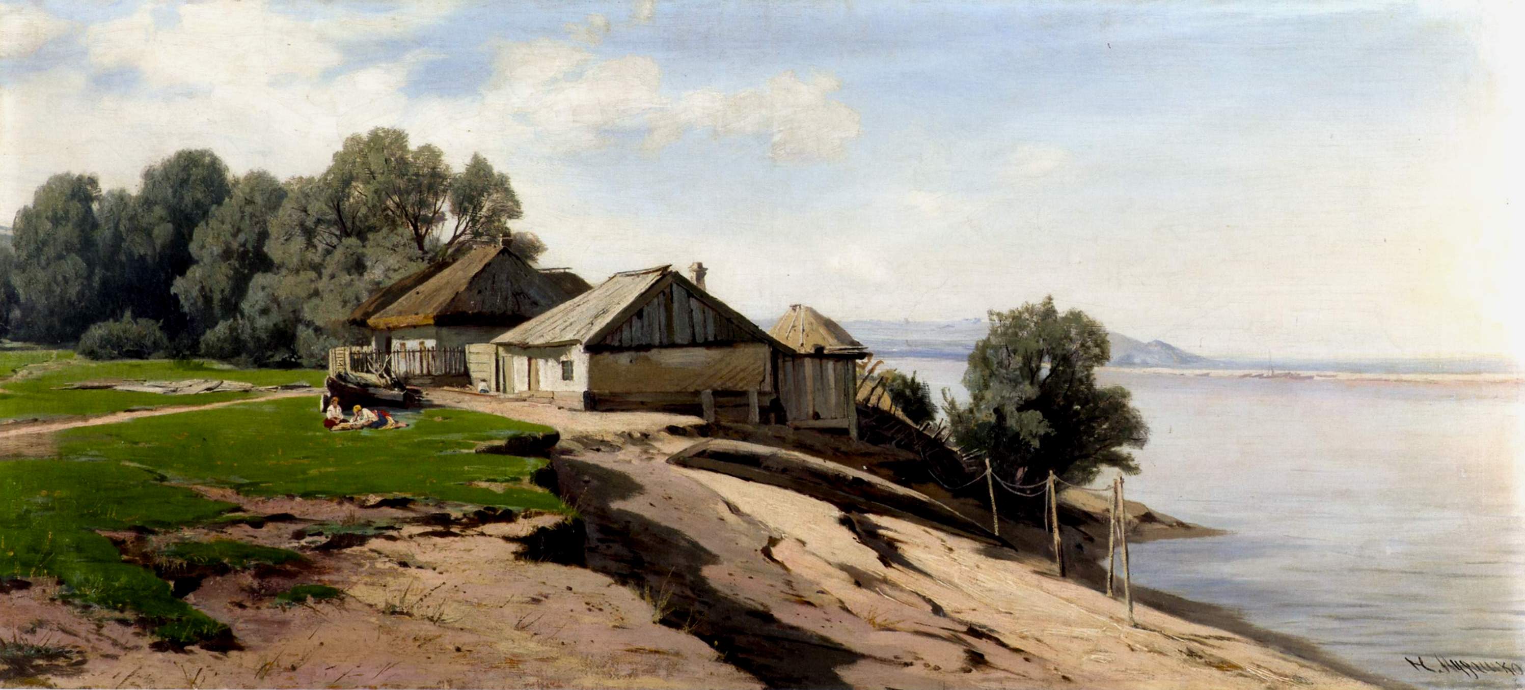 Мурашко Н.. Днепр . 1899