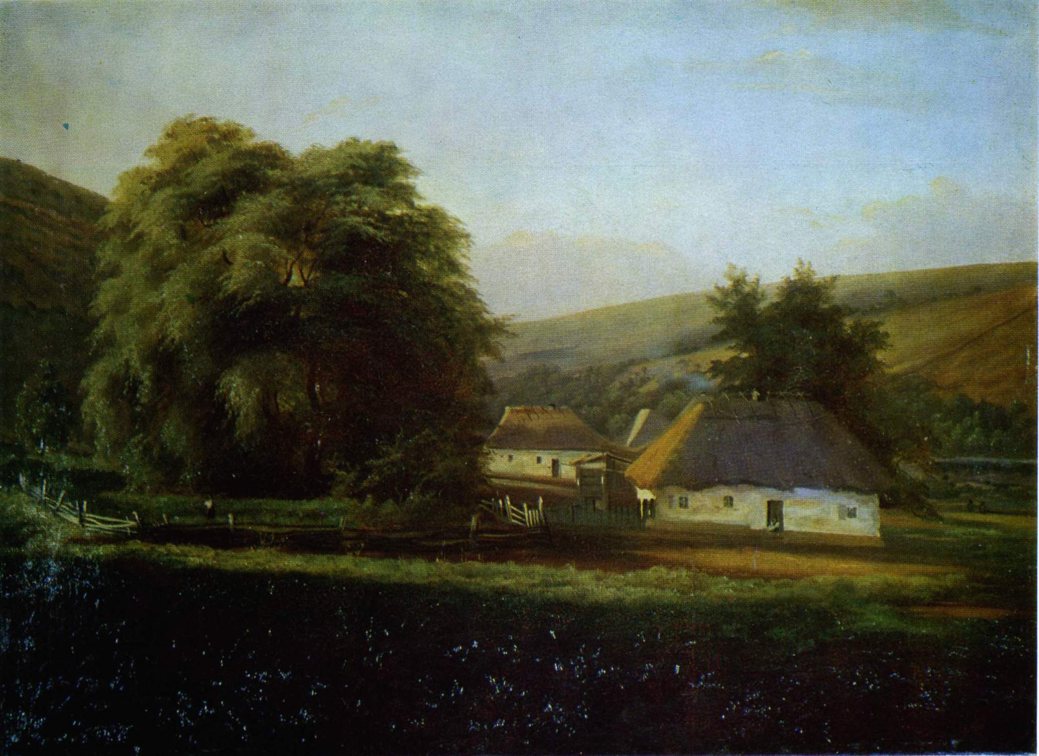 Мурашко Н.. Украинский пейзаж. 1896