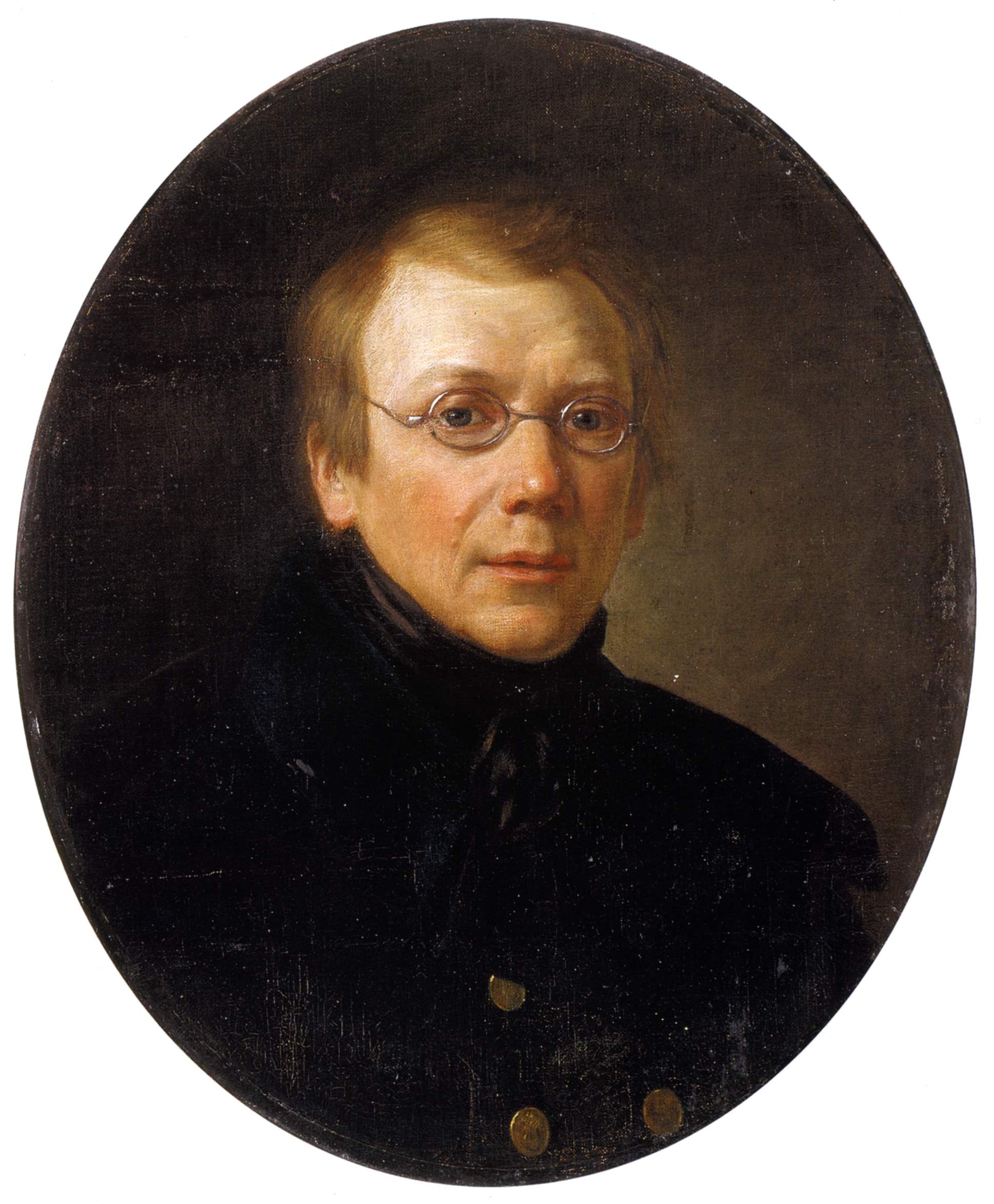 Павлов К.. Автопортрет  . 1830-е