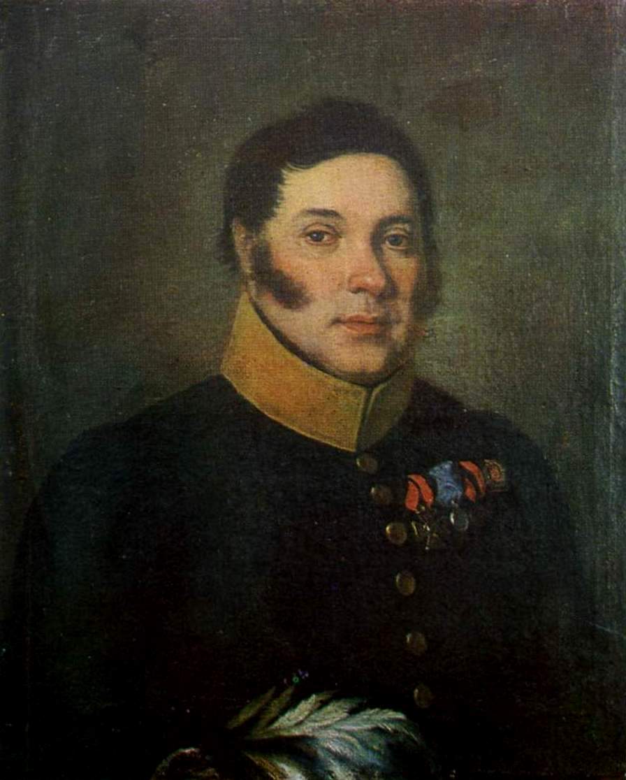 Павлов К.. Портрет Давида Горленко. 1835