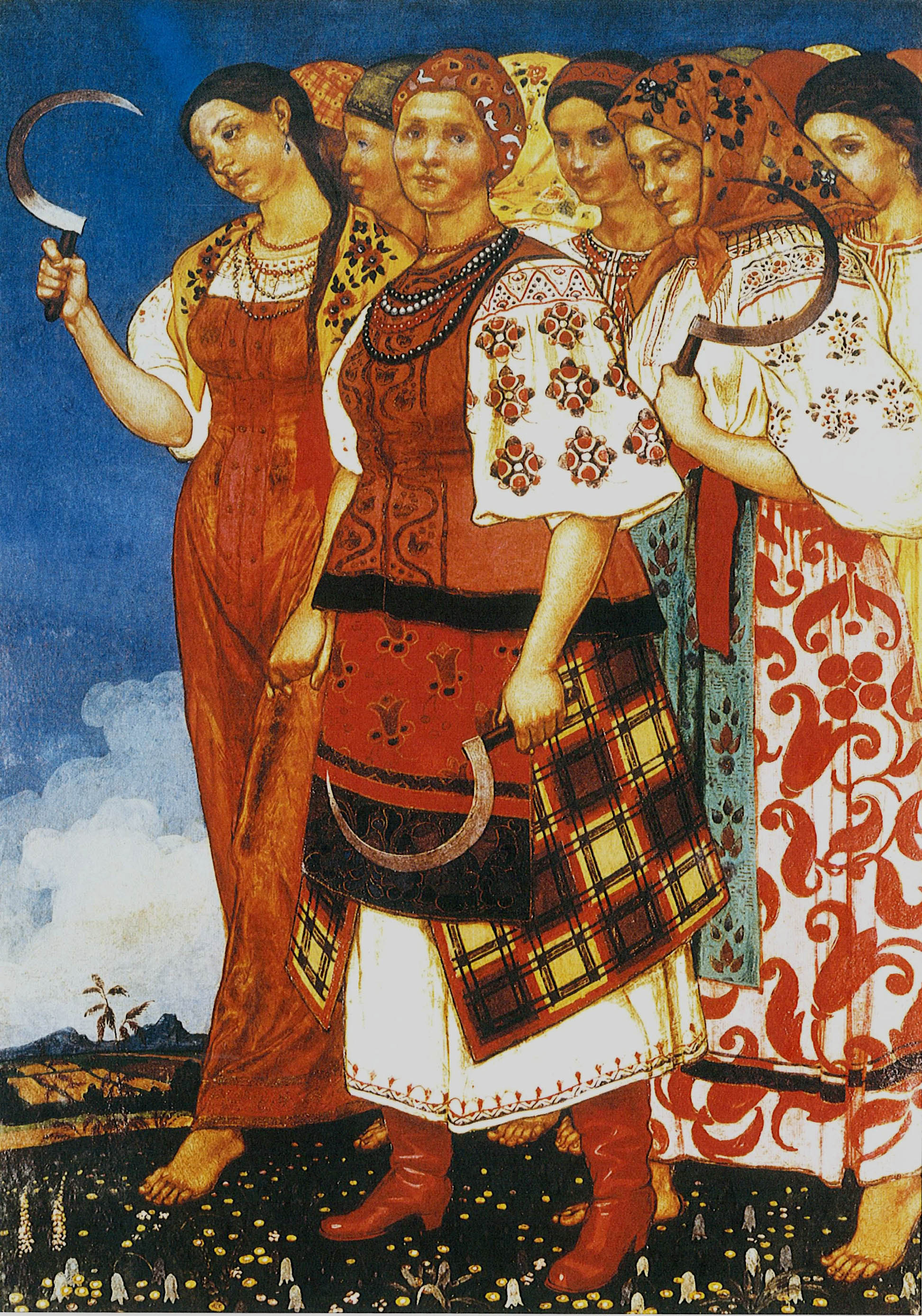 Прохоров. Жницы. 1922