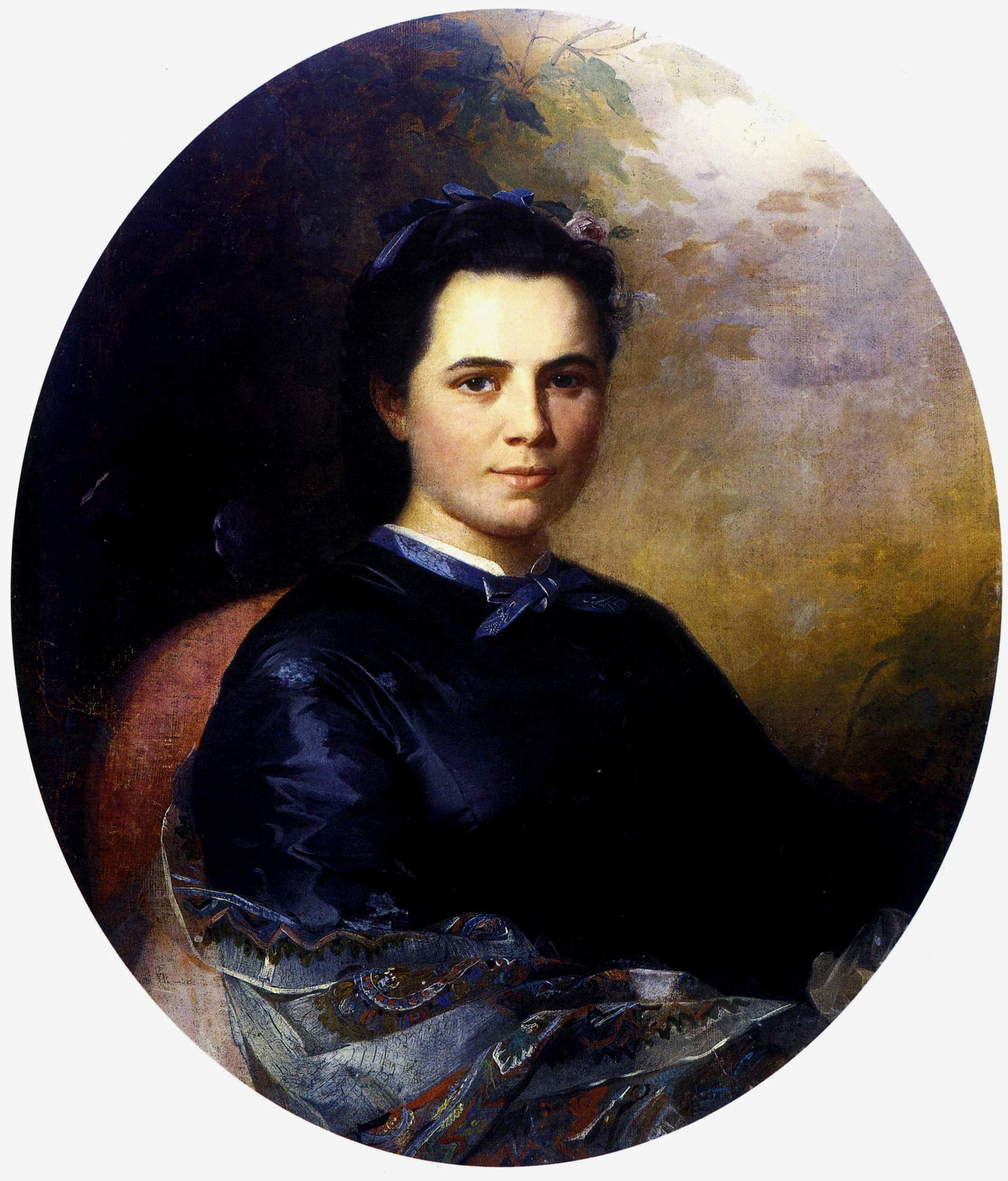 Рокачевский. Женский портрет . 1865