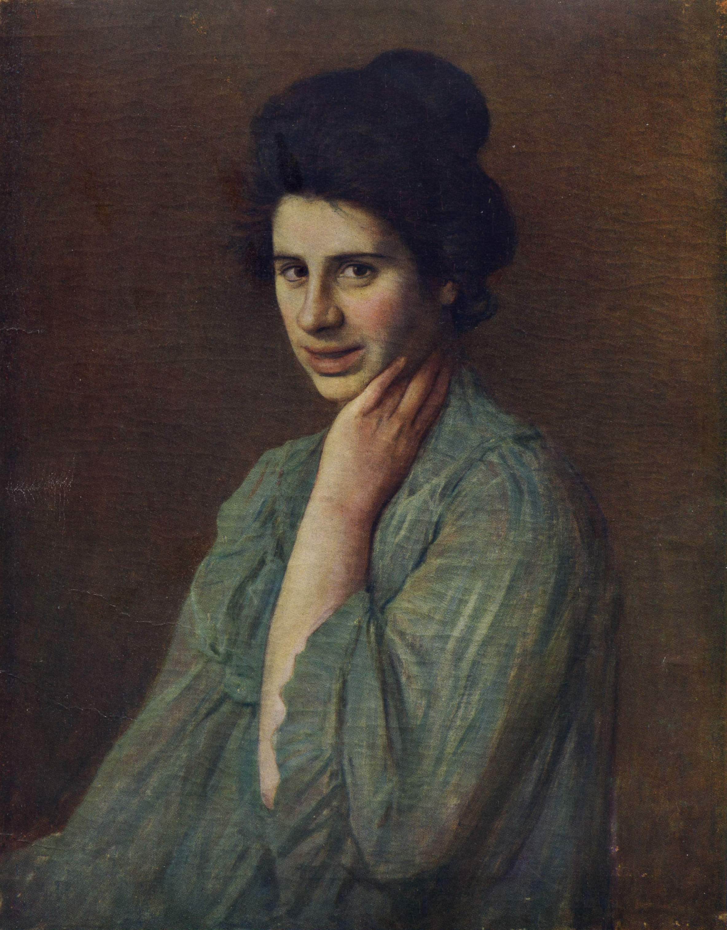 Труш. Портрет жены художника . 1904