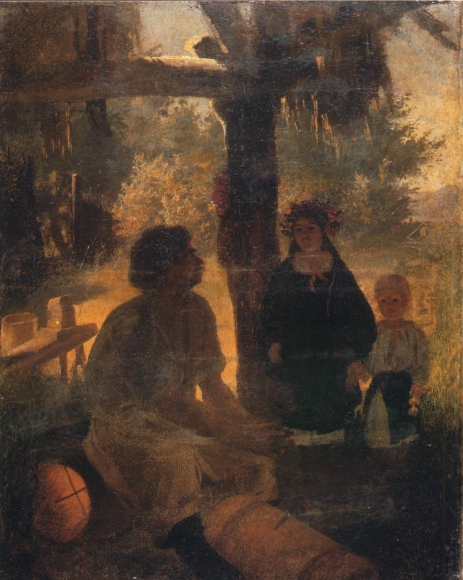 Шевченко Т.. На пасеке. 1843
