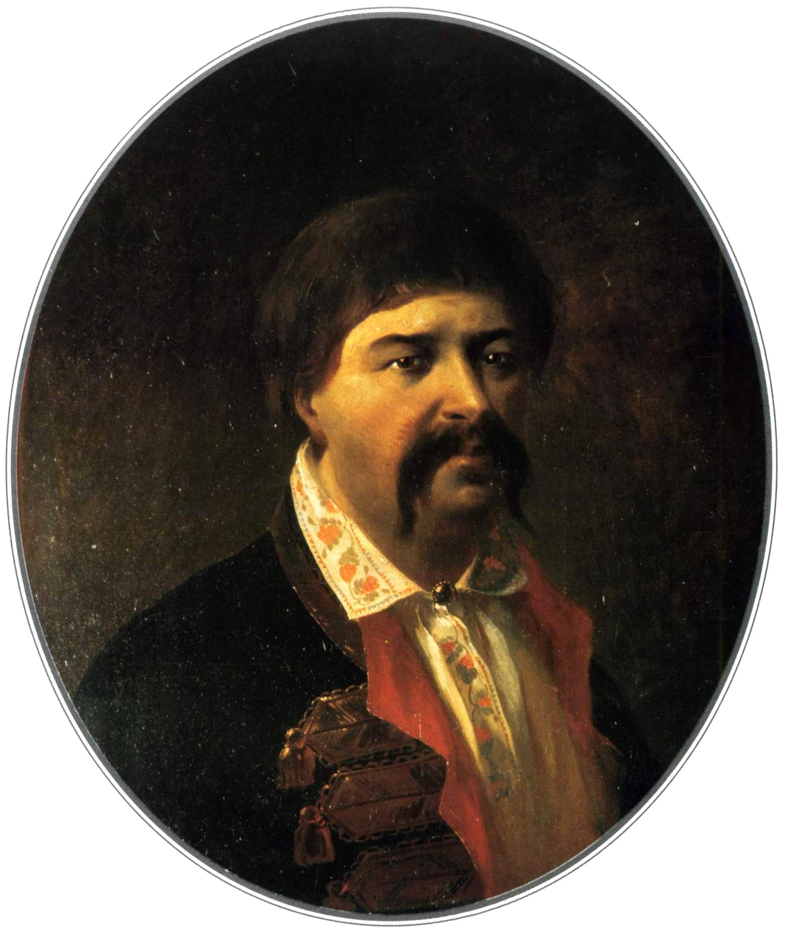 Шевченко Т.. Портрет Василия Кочубея. 1859