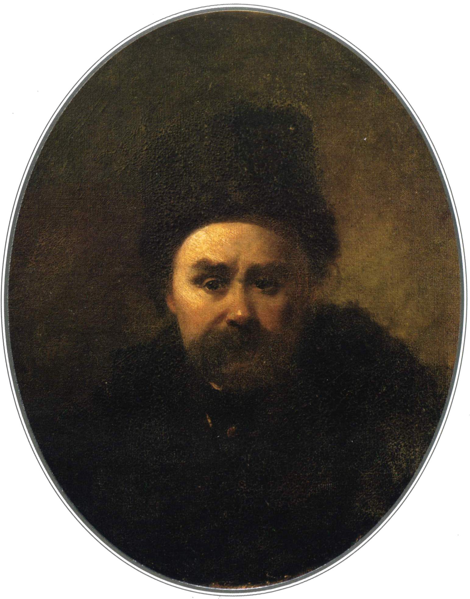 Шевченко Т.. Автопортрет  . 1861