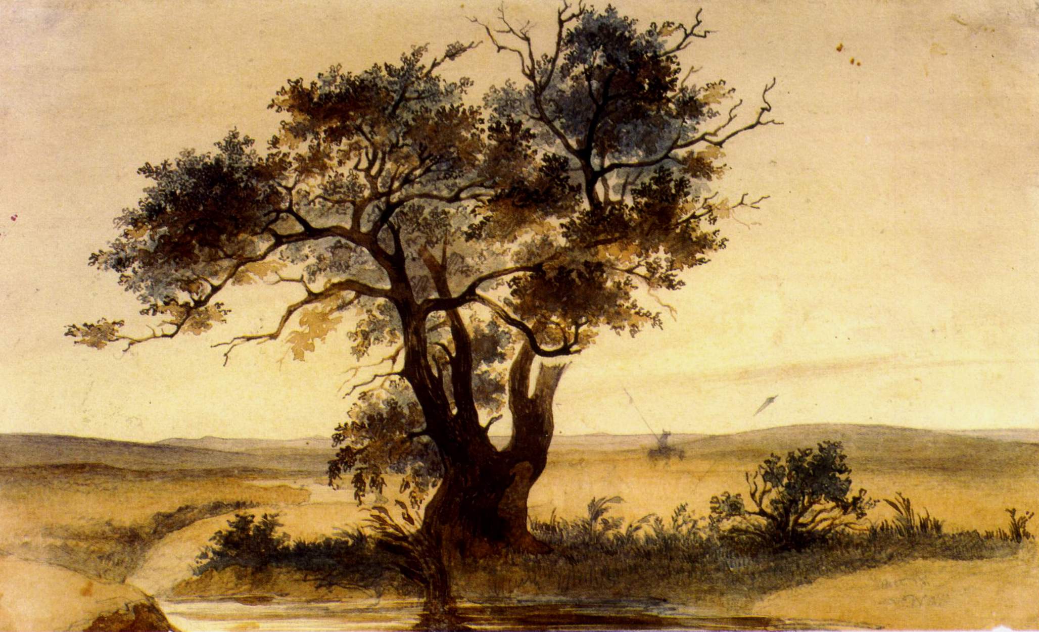 Шевченко Т.. Джангисагач. 1848