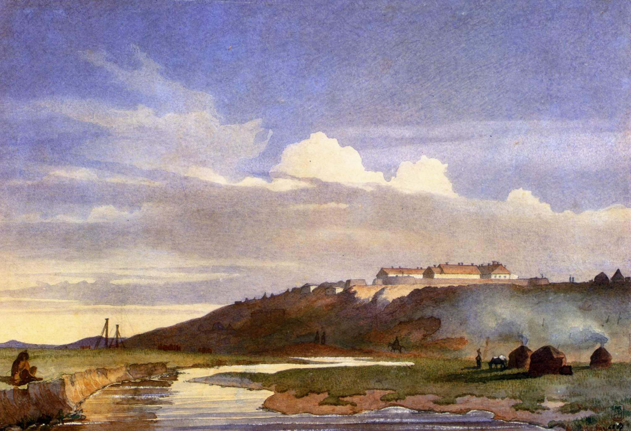 Шевченко Т.. Укрепление Иргизкала. 1848-1850