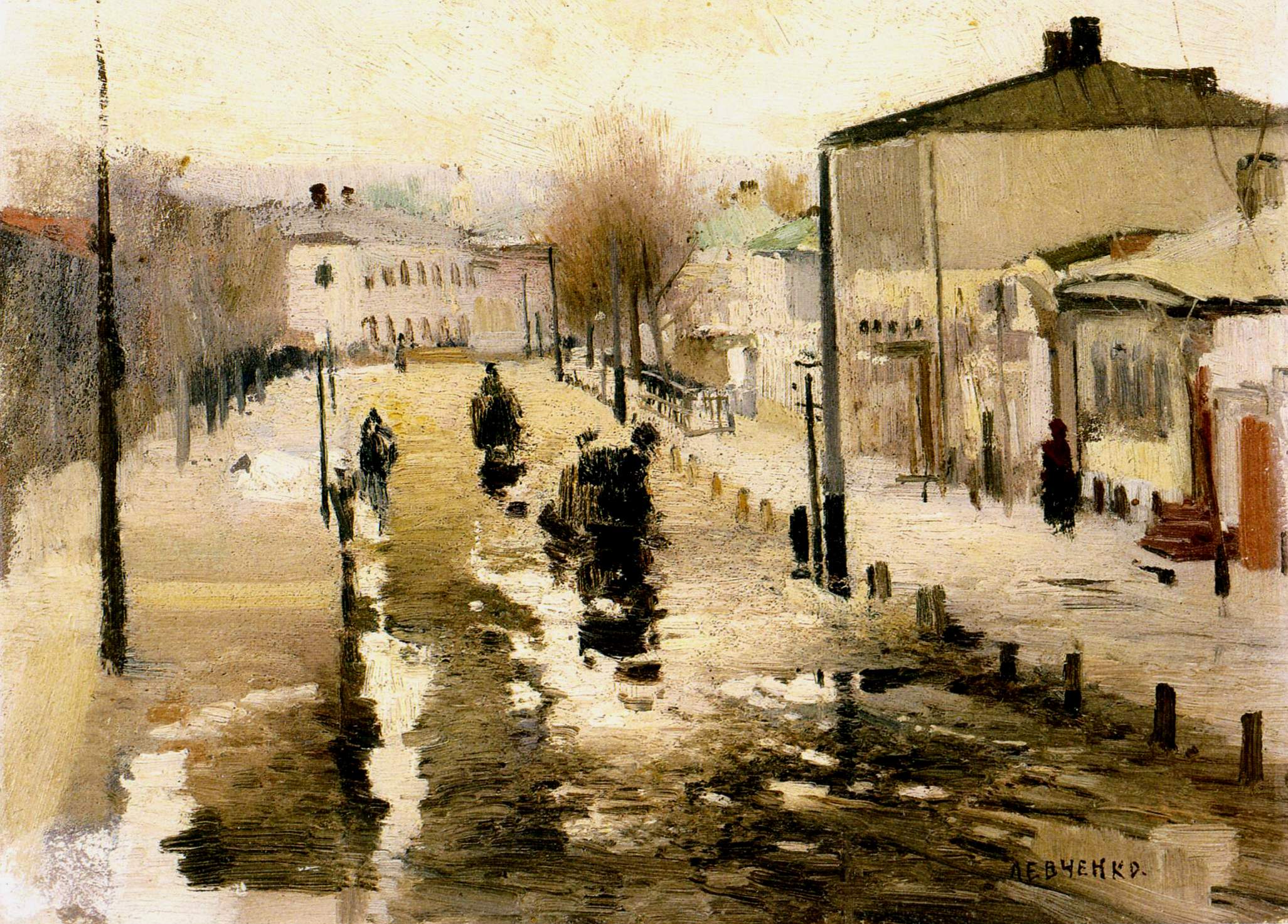 Левченко. Улица  . 1890-е