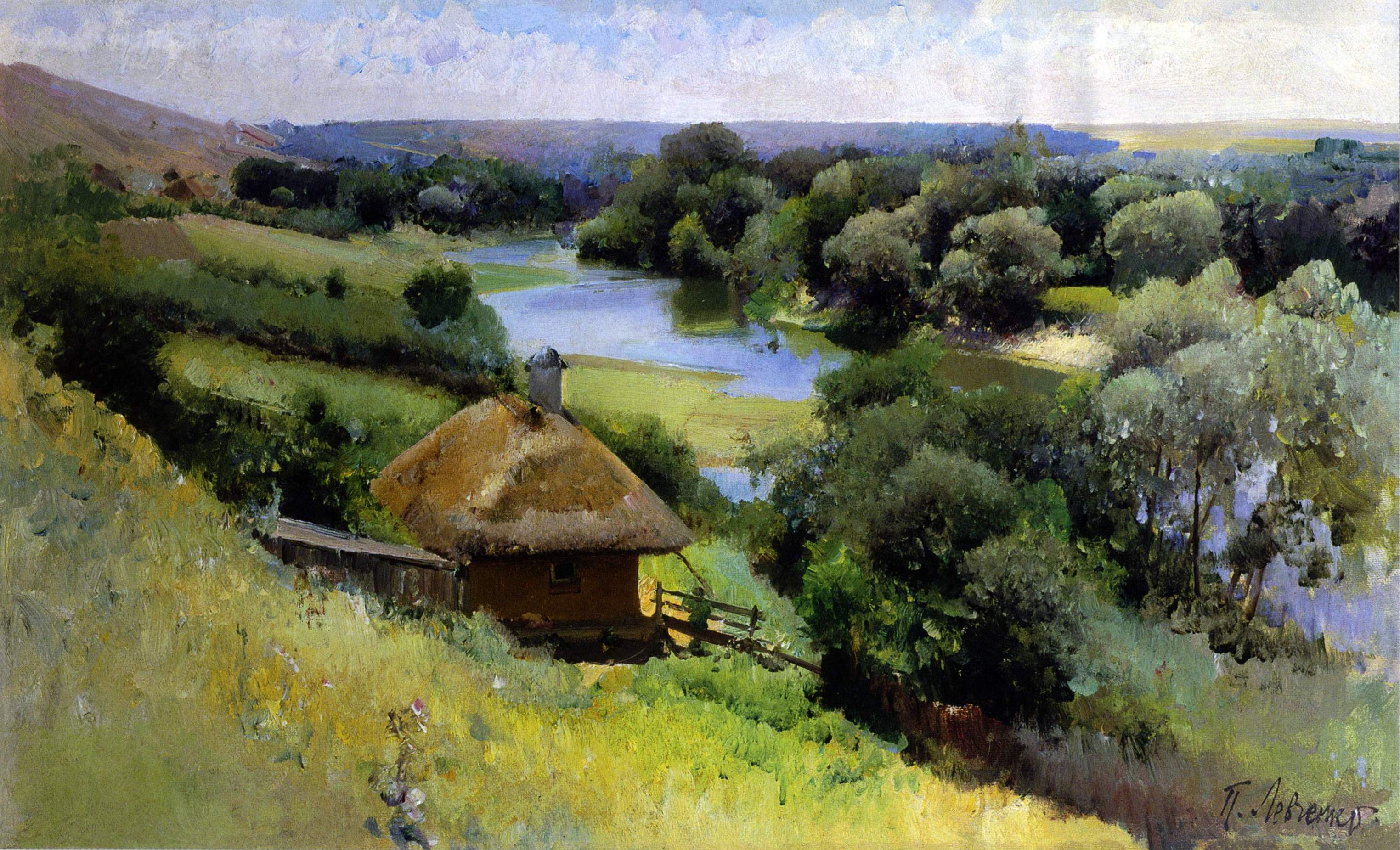 Левченко. На Украине. 1907