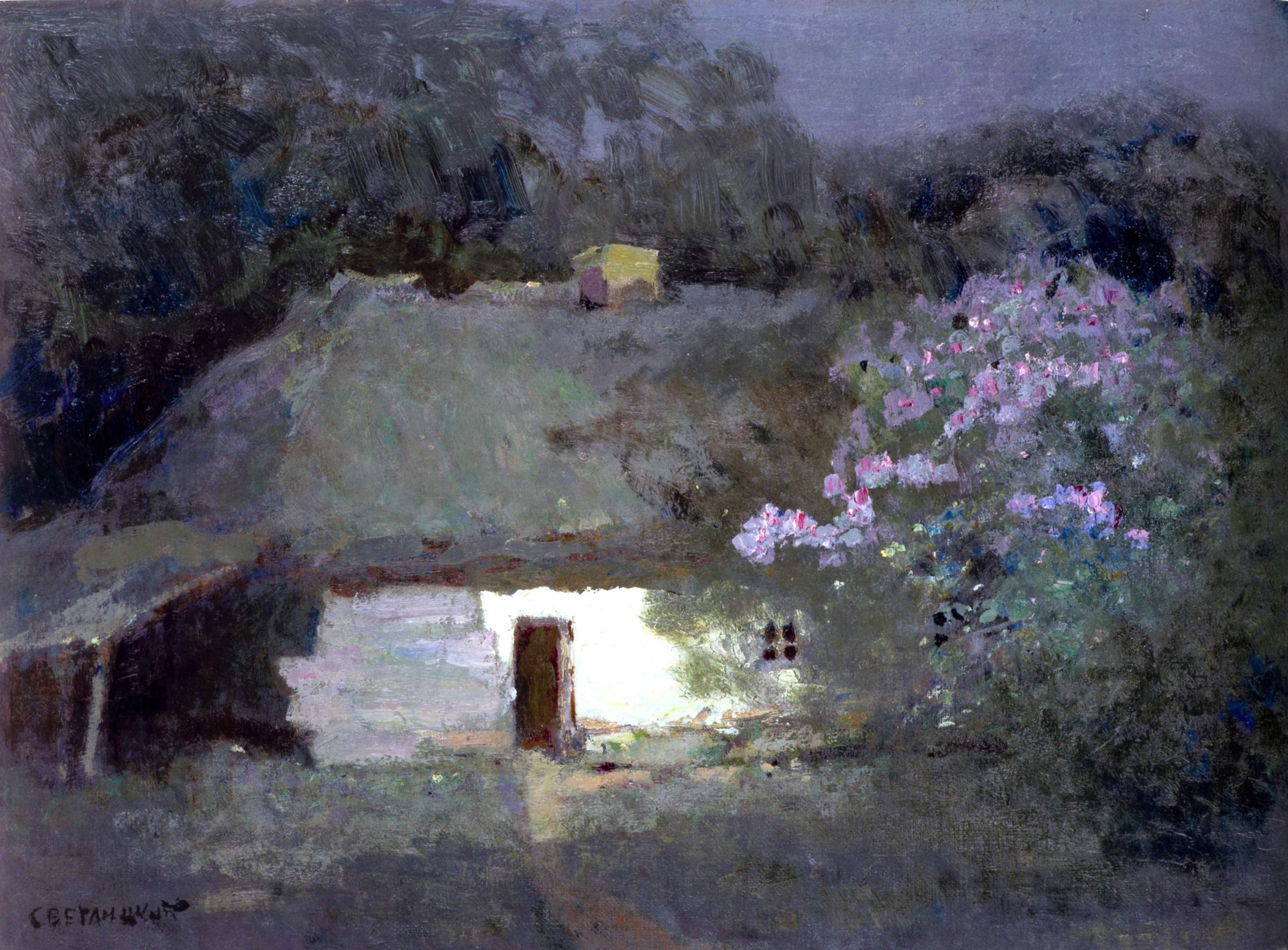 Светлицкий. Весенняя ночь. 1910-е