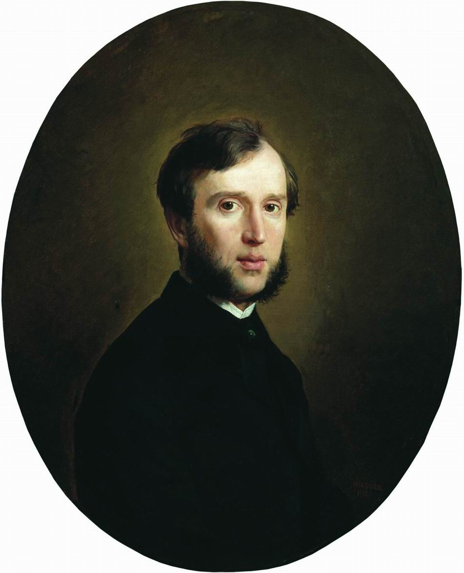 Неврев. Мужской портрет. 1861