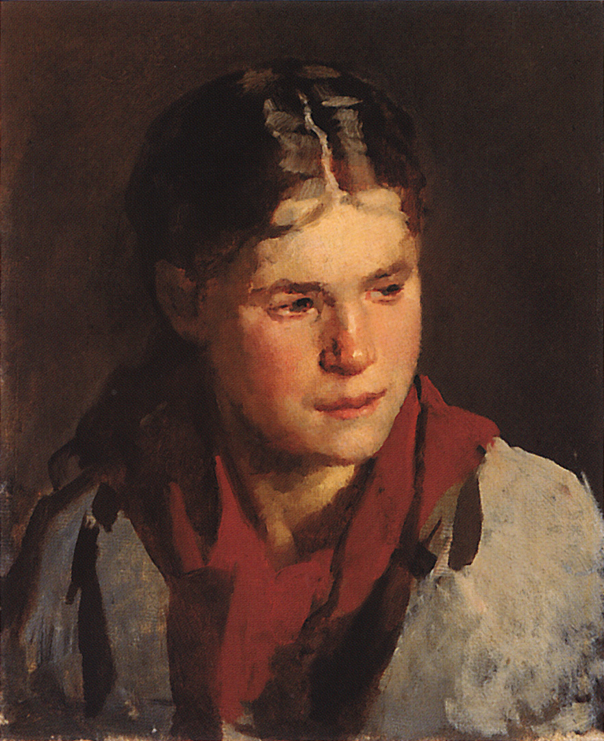 Неврев. Портрет девушки. 1890-е