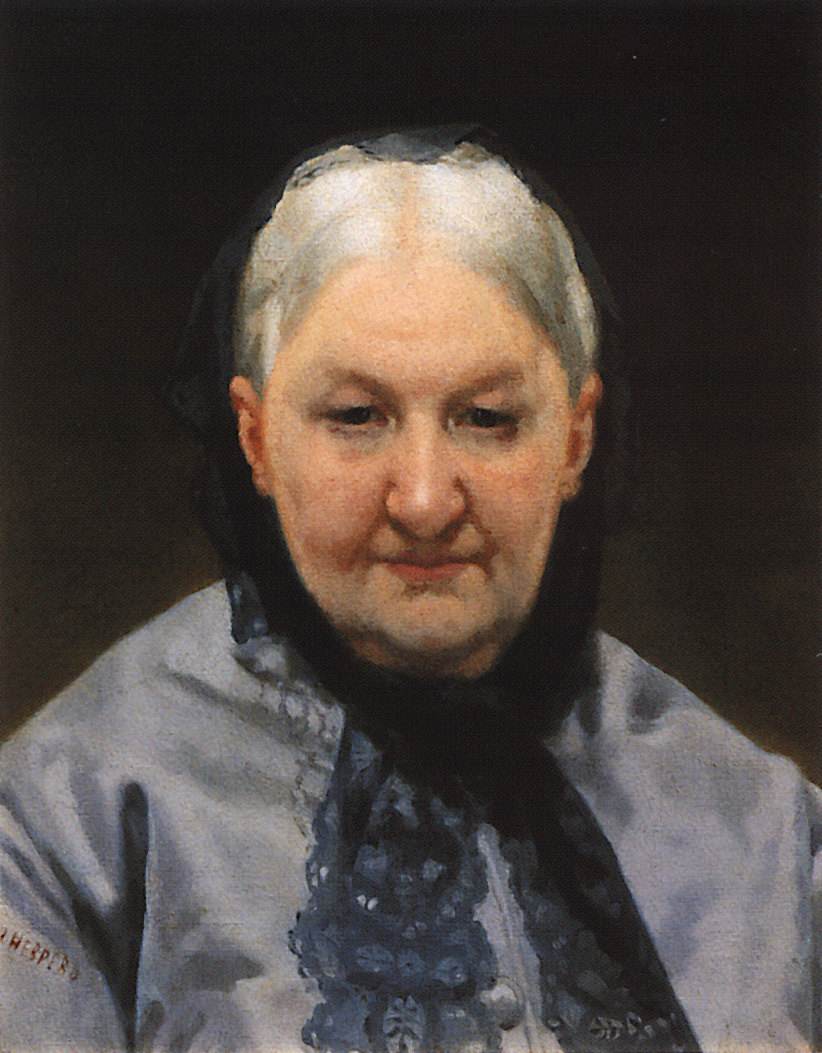 Неврев. Портрет А.П.Елагиной. 1870-е