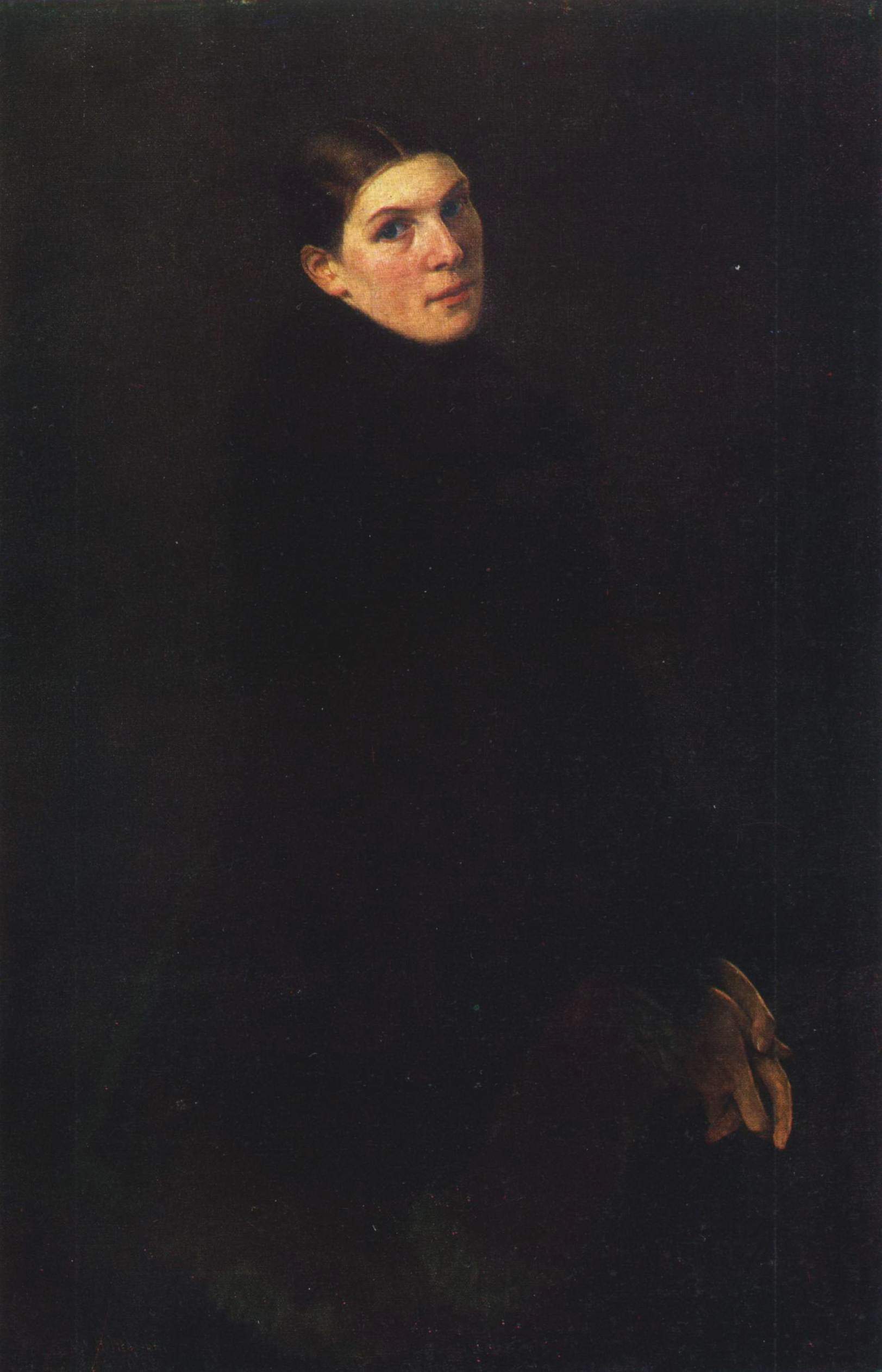 Неврев. Женский портрет . 1889
