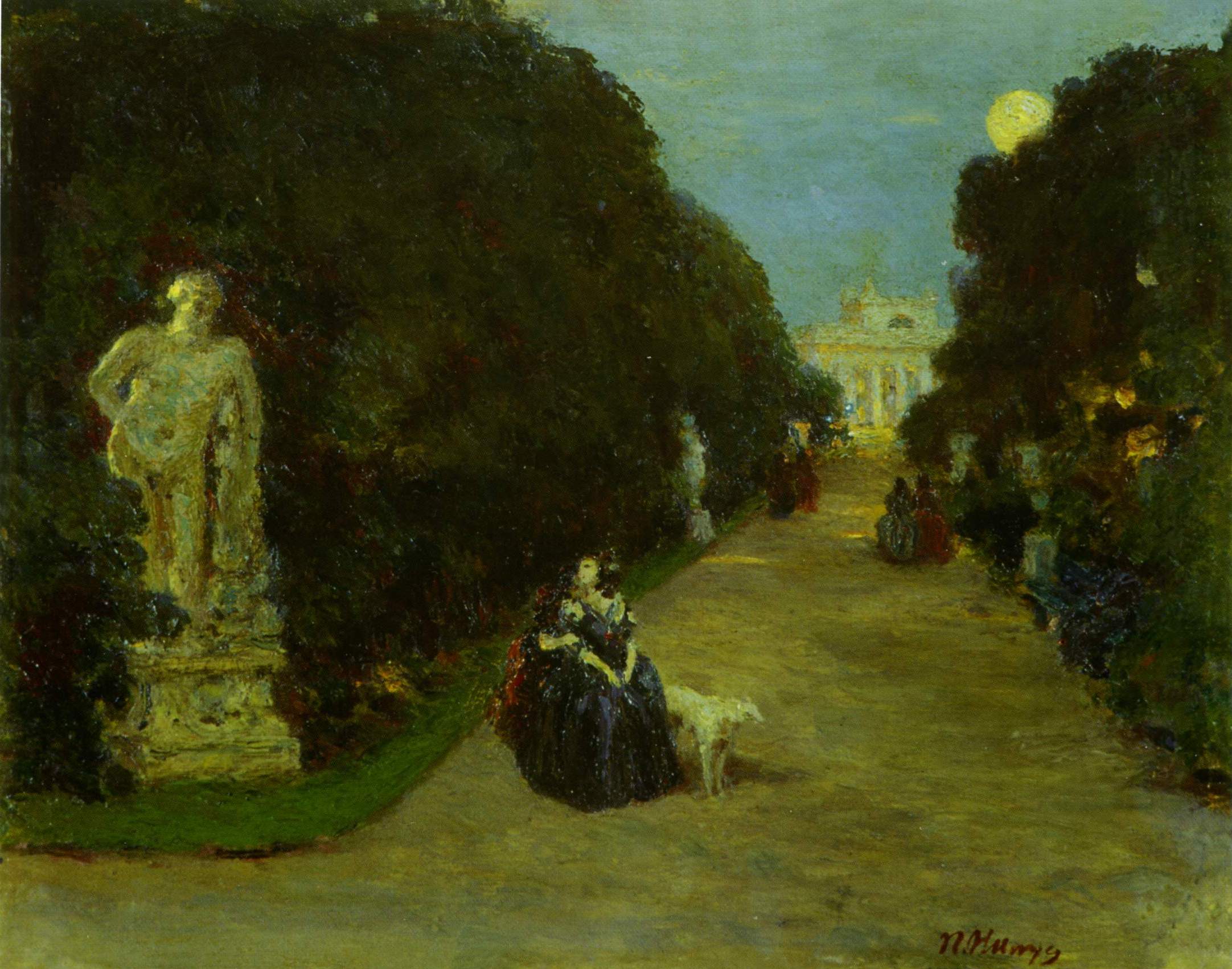 Нилус. В парке . Начало 1900-х