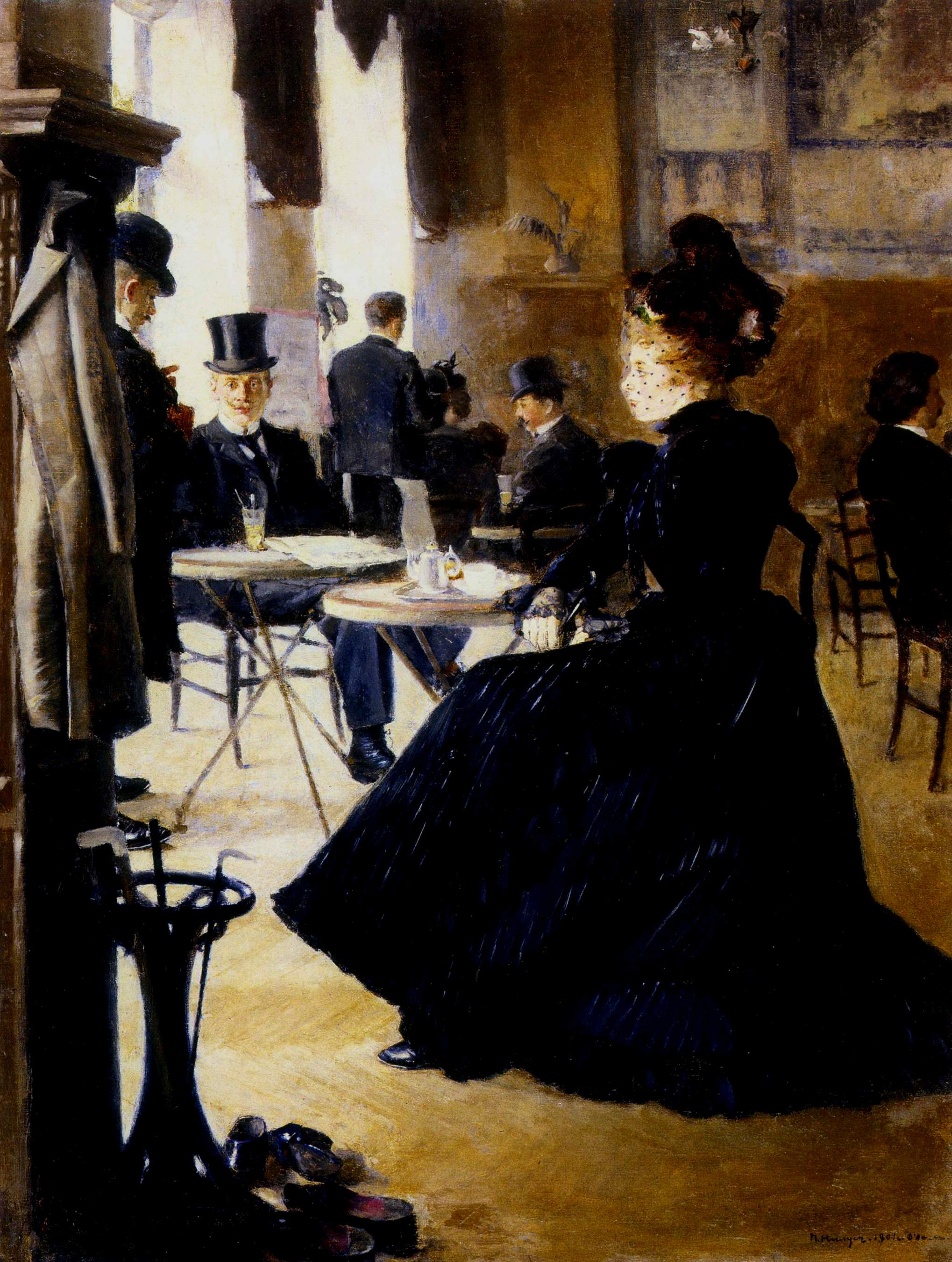 Нилус. В кафе. 1901  
