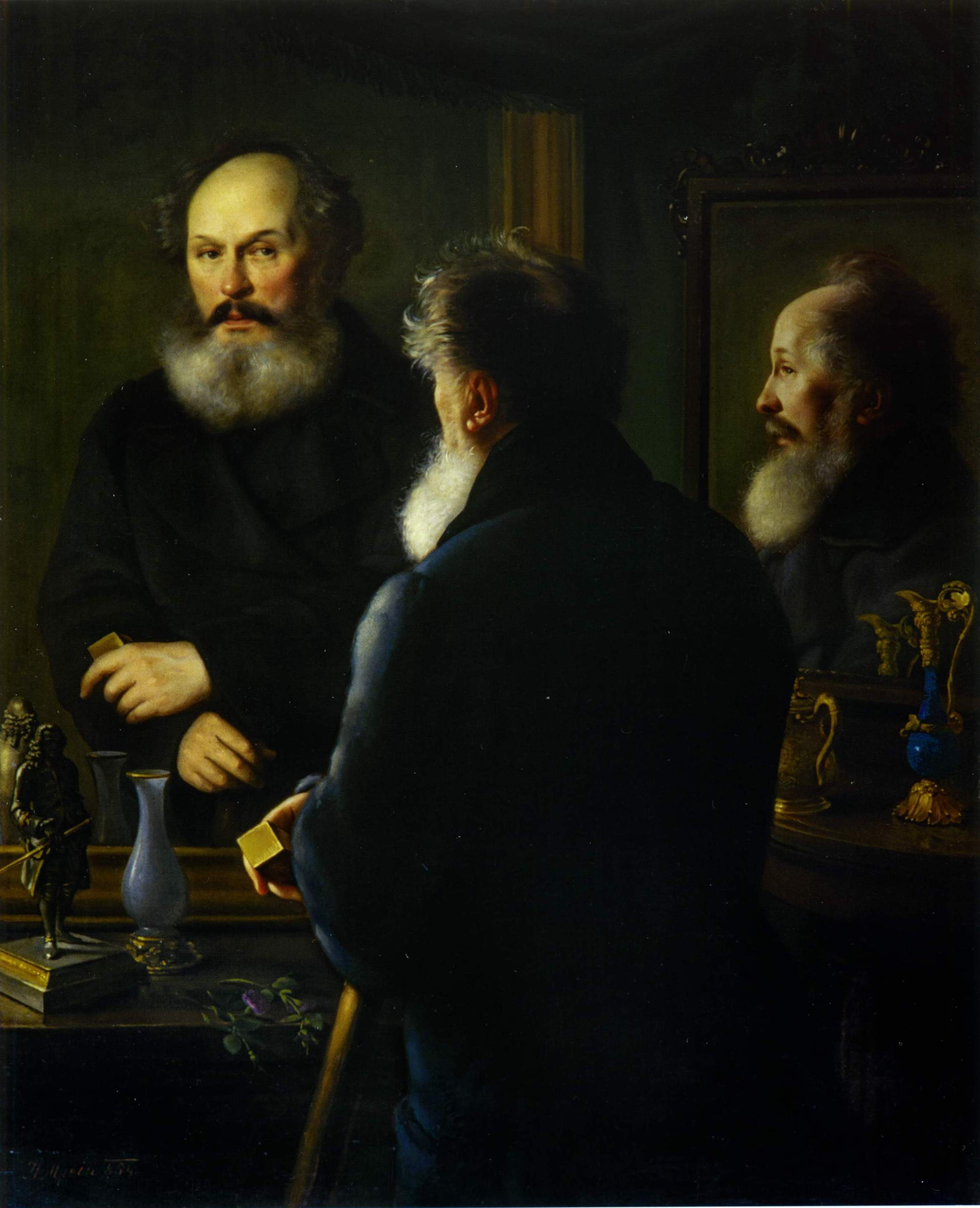 Гольпейн. Портрет Д.Н. Философова. 1854