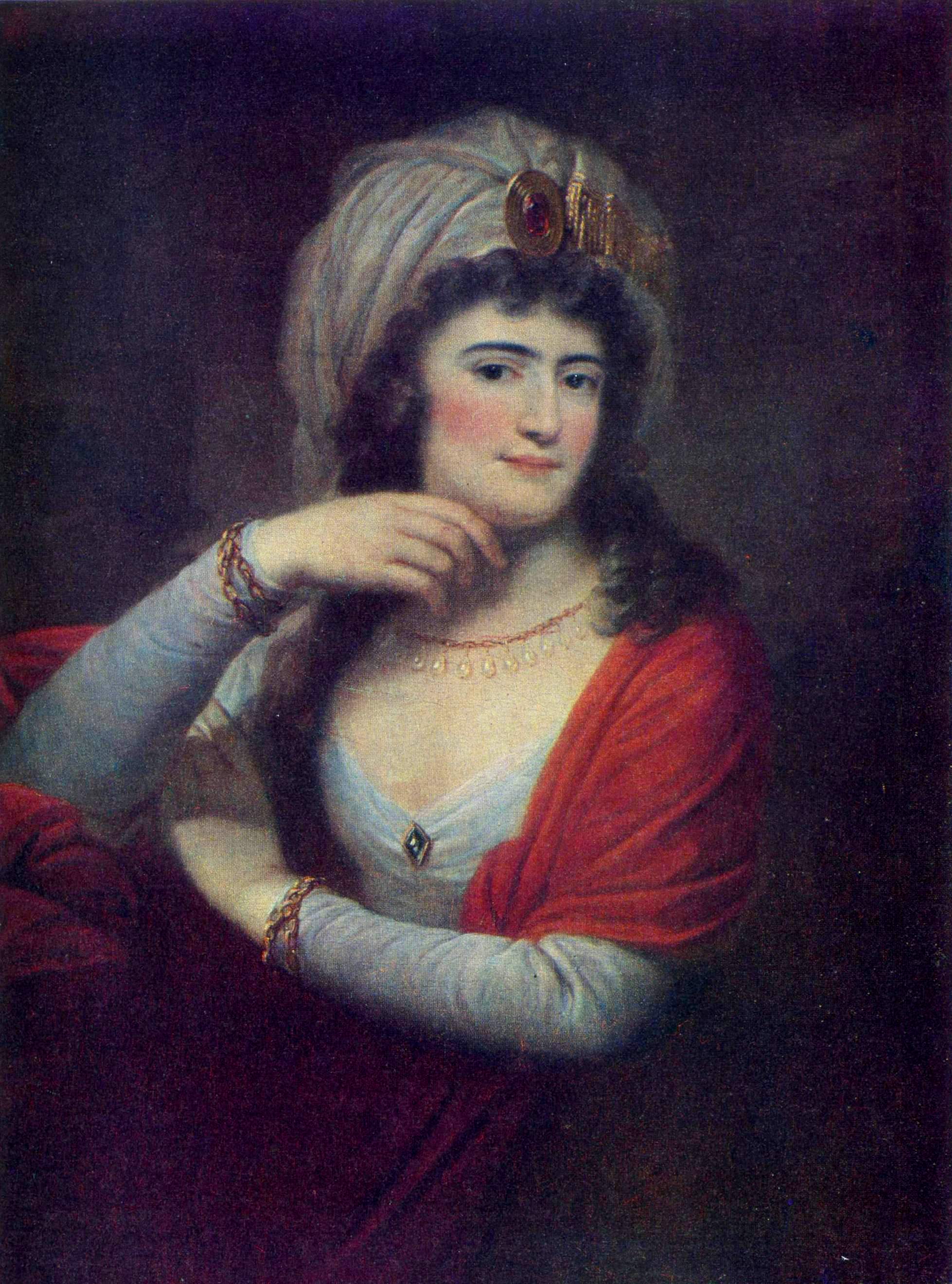 Грасси. Портрет дамы в тюрбане (Портрет Александры Браницкой). 1793