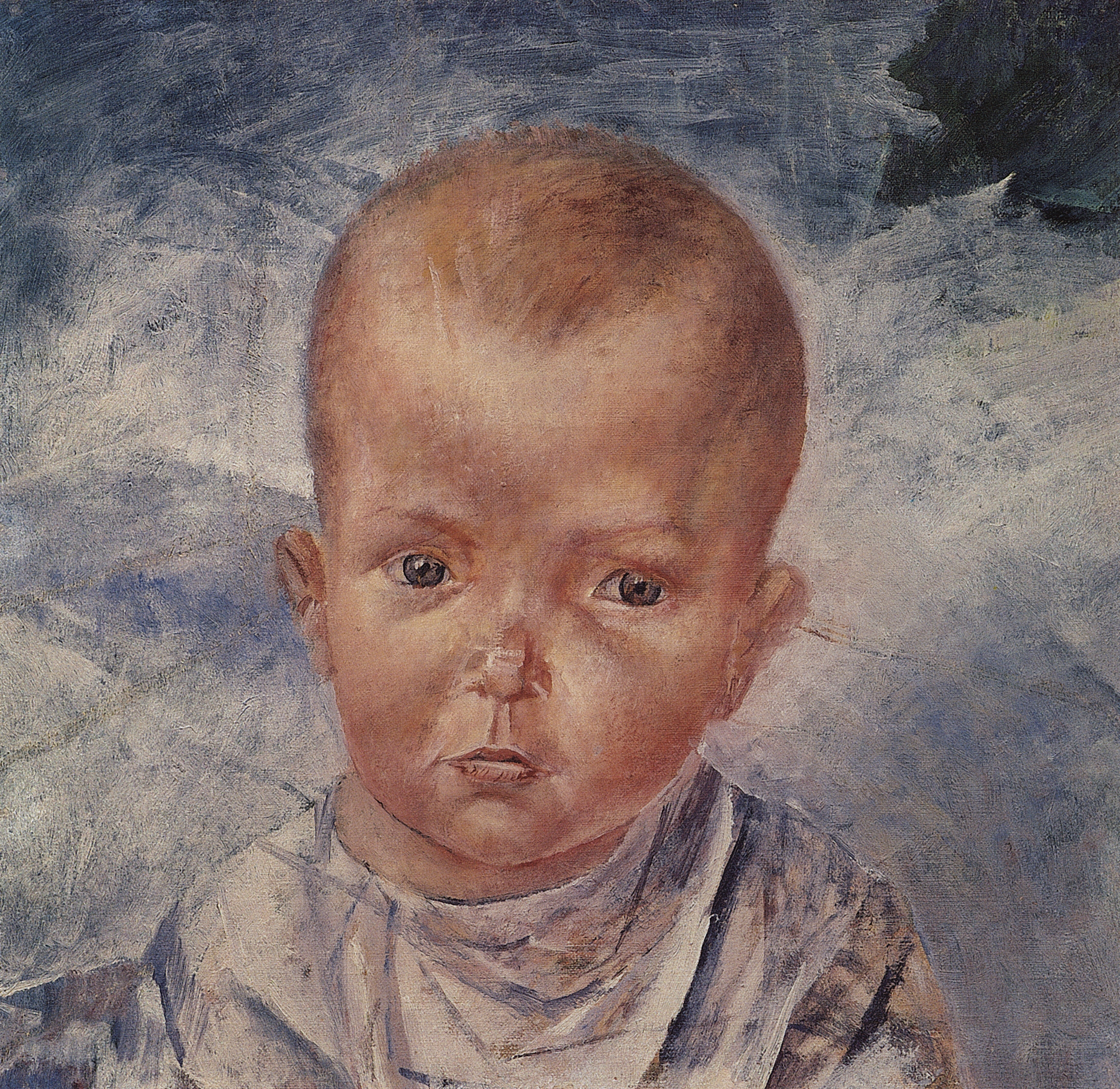 Петров-Водкин. Дочь художника. 1923