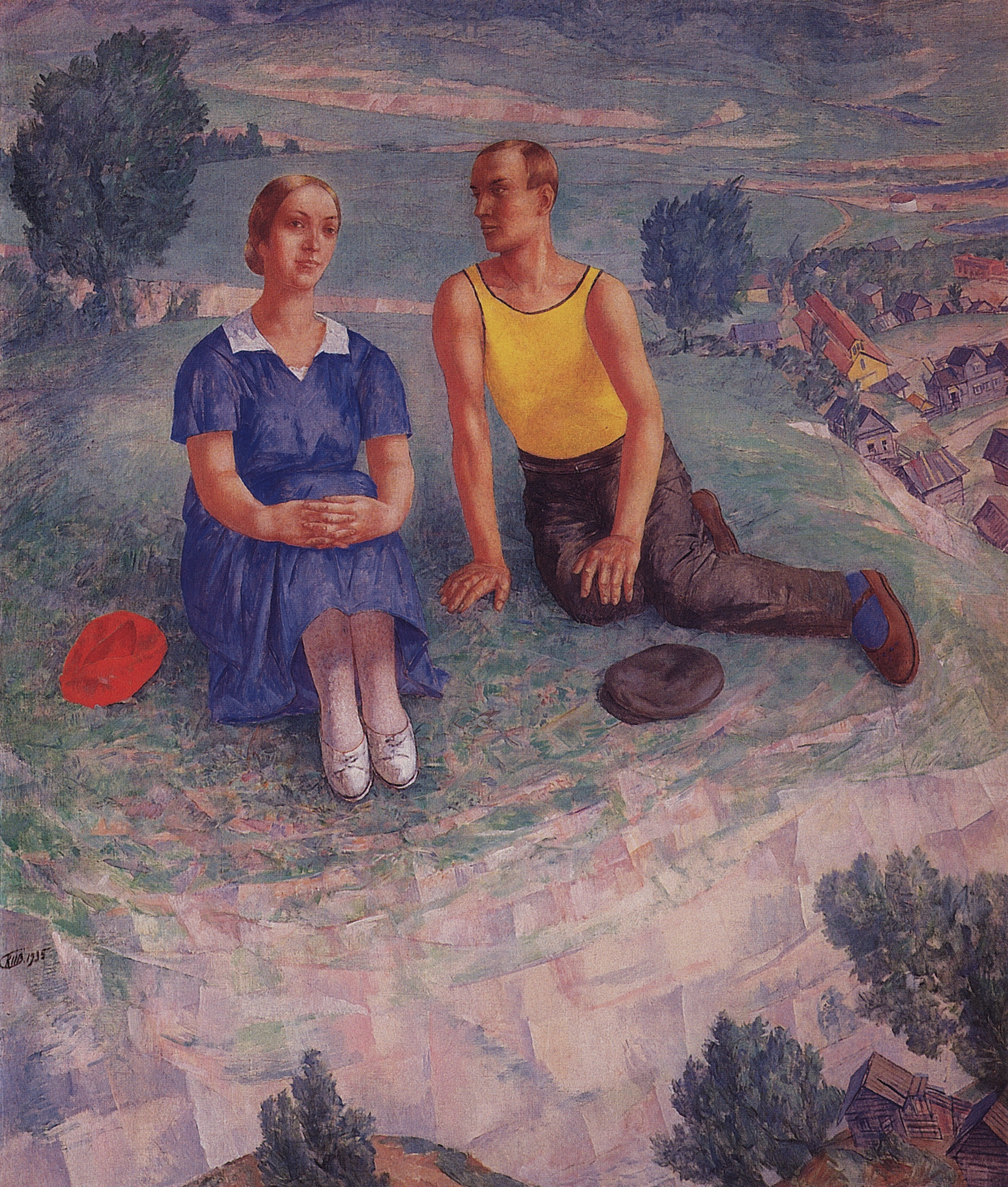 Петров-Водкин. Весна. 1935