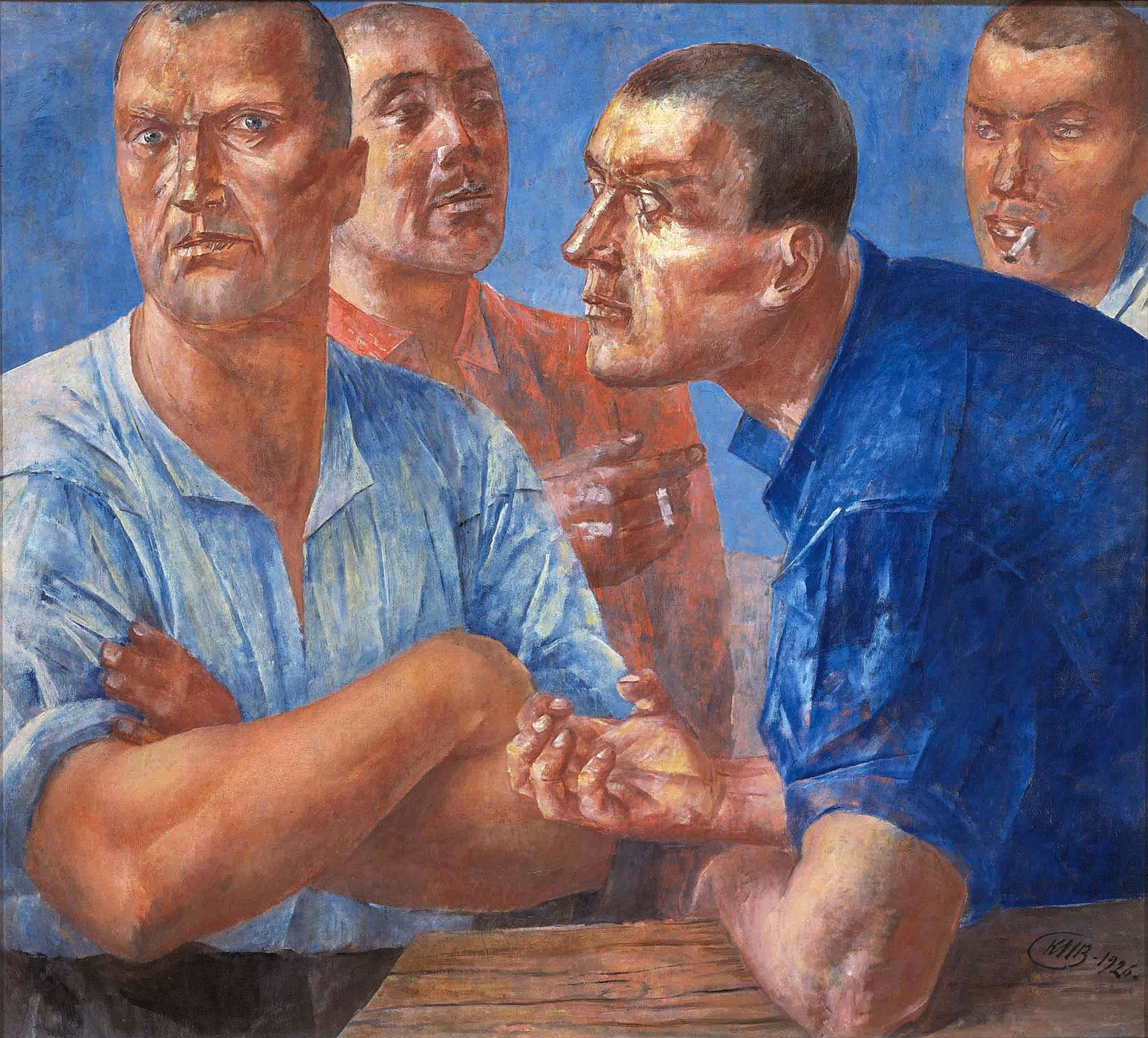 Петров-Водкин. Рабочие. 1926