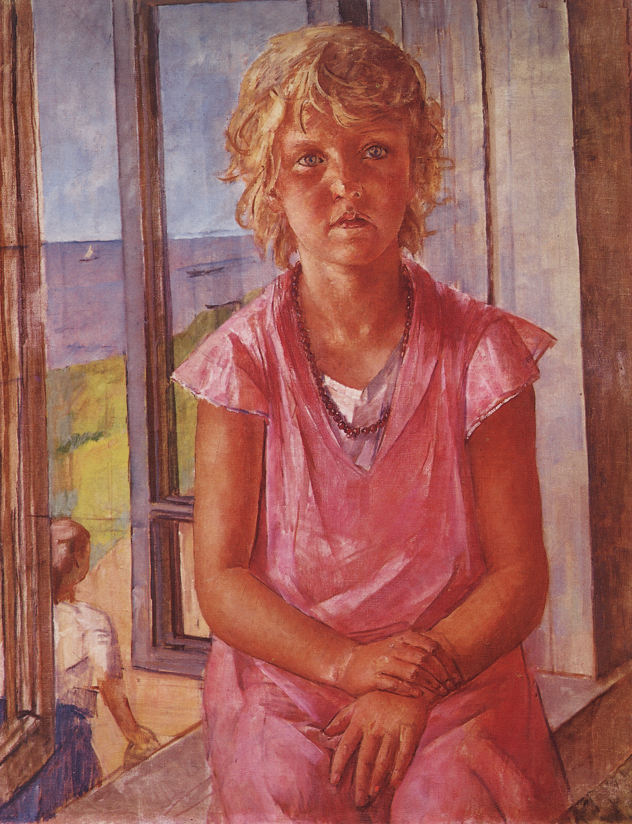 Петров-Водкин. Дочь рыбака. 1936