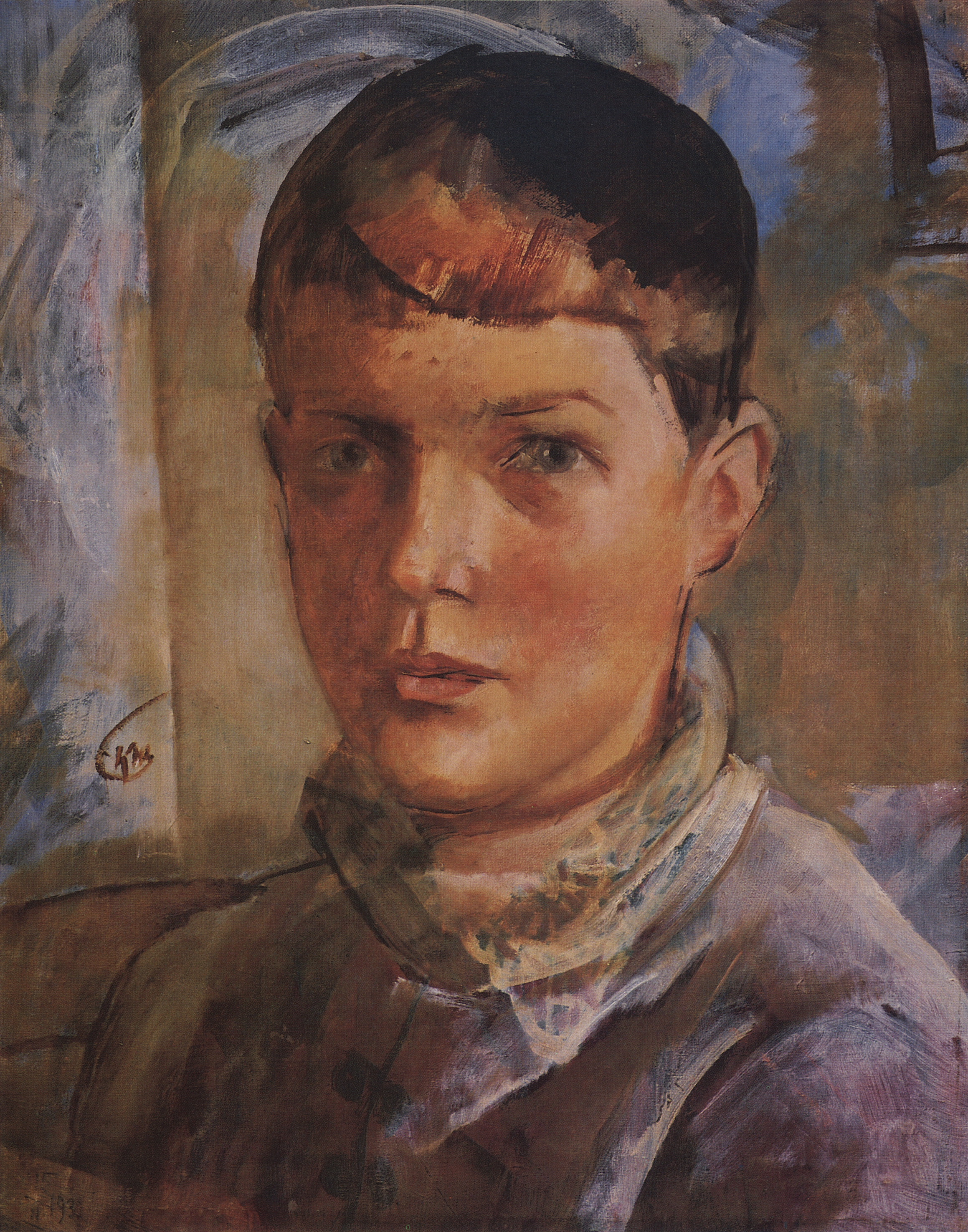 Петров-Водкин. Дочь художника. 1933