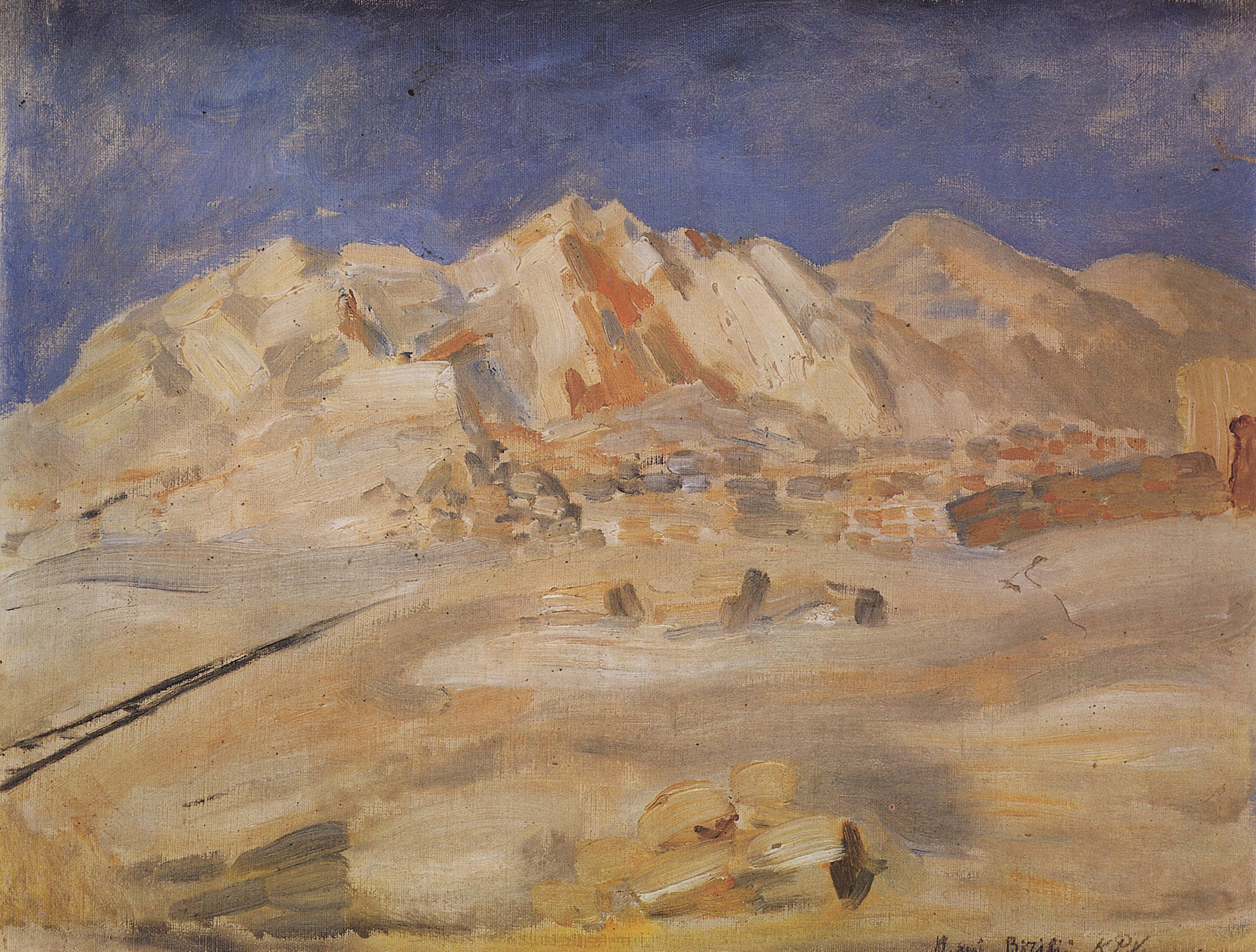 Петров-Водкин. Бириби. Африка. 1907
