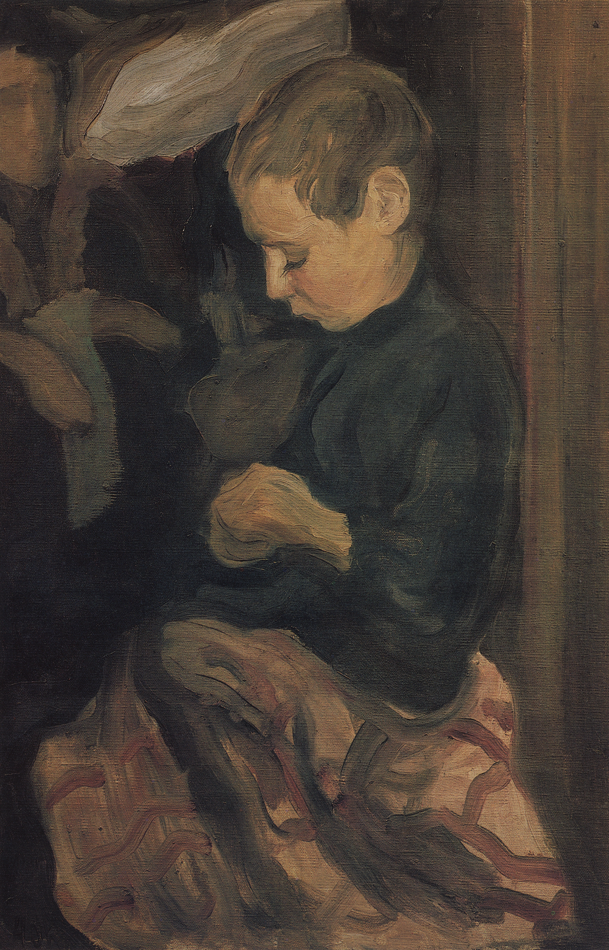 Петров-Водкин. Мальчик. 1900-е