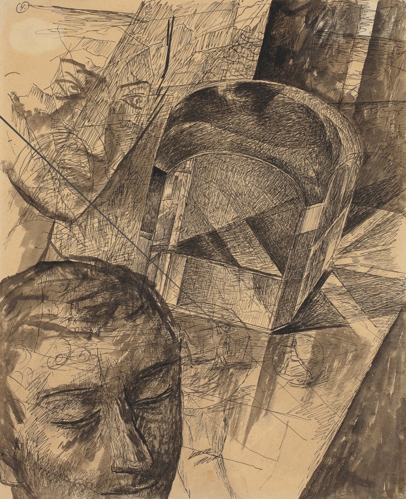Петров-Водкин. Натурщица. 1924