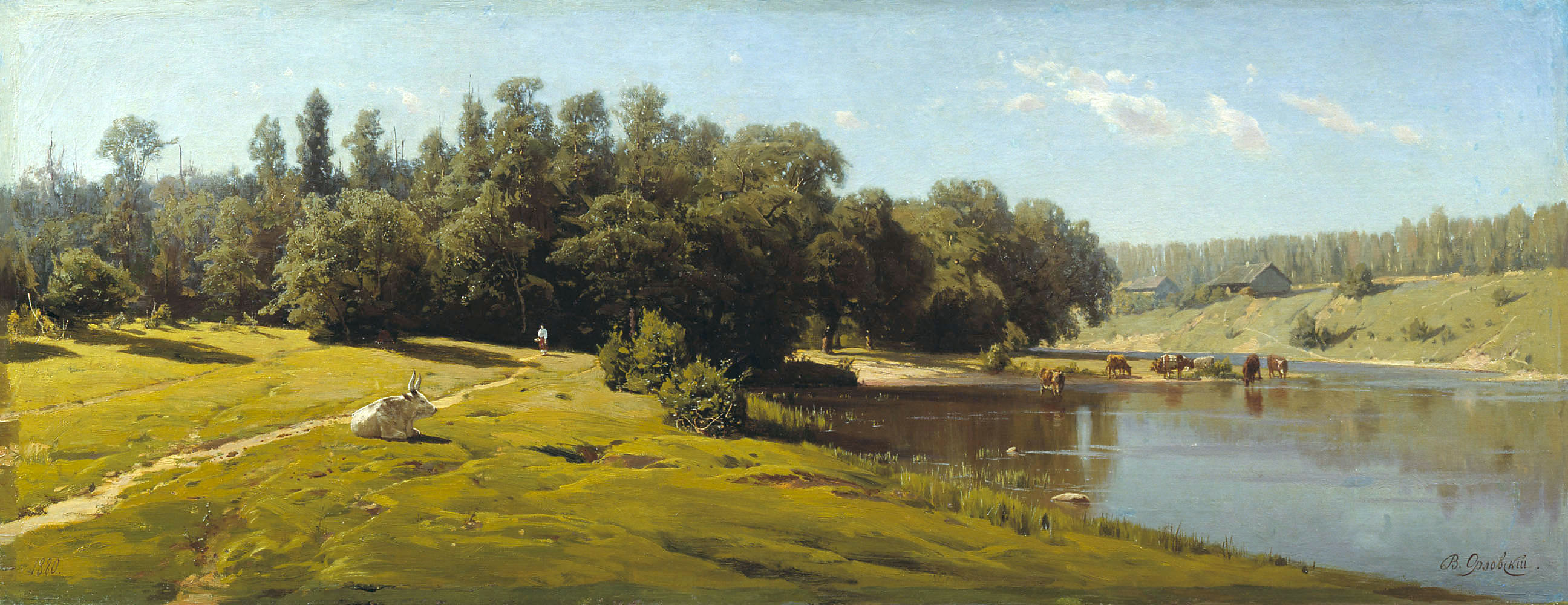 Орловский В.. Полдень. 1880
