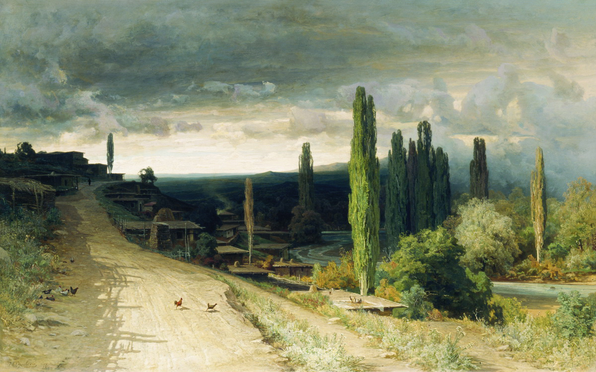 Орловский В.. В Алуште. 1870