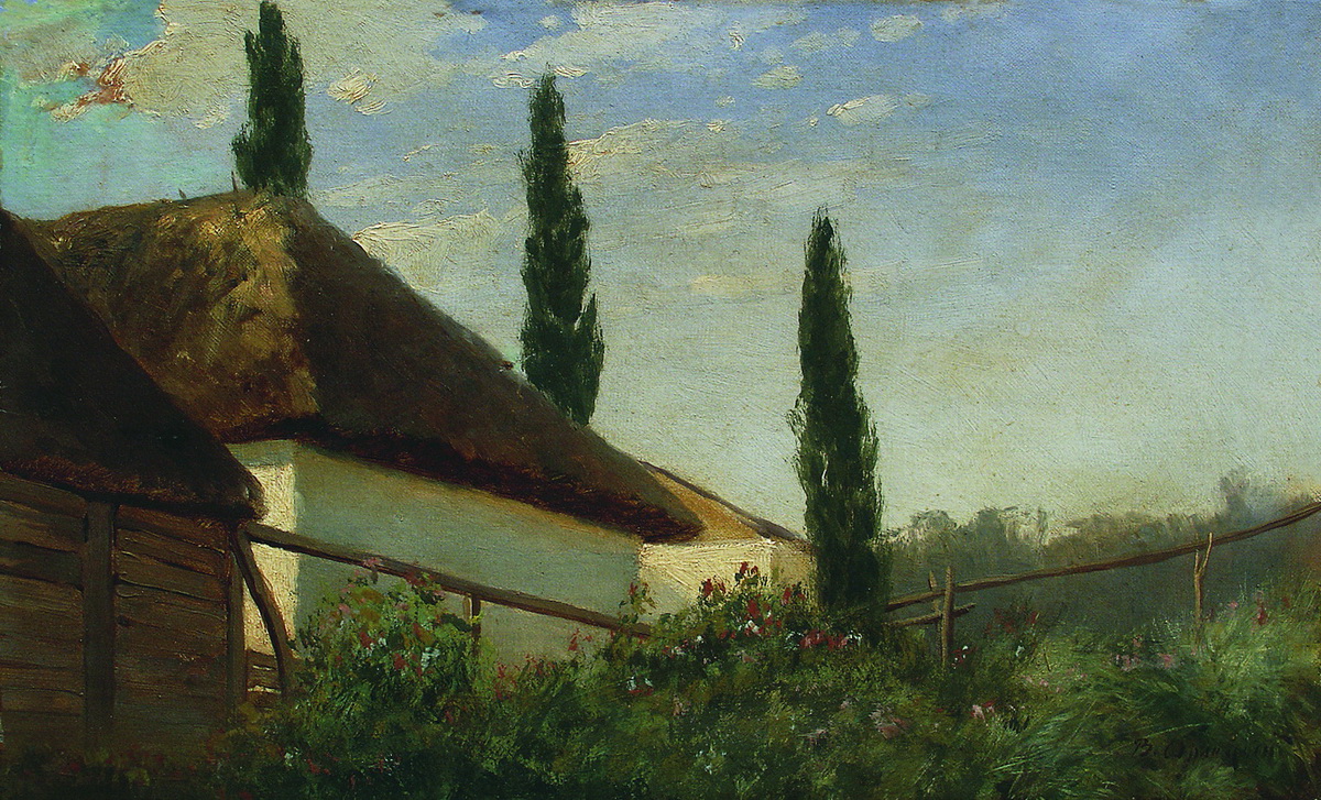 Орловский В.. Летом на хуторе. 1880-е
