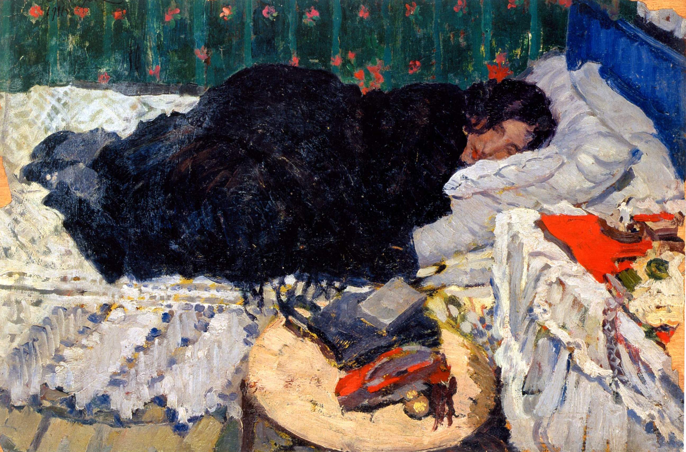Козык. Спящая женщина. 1916