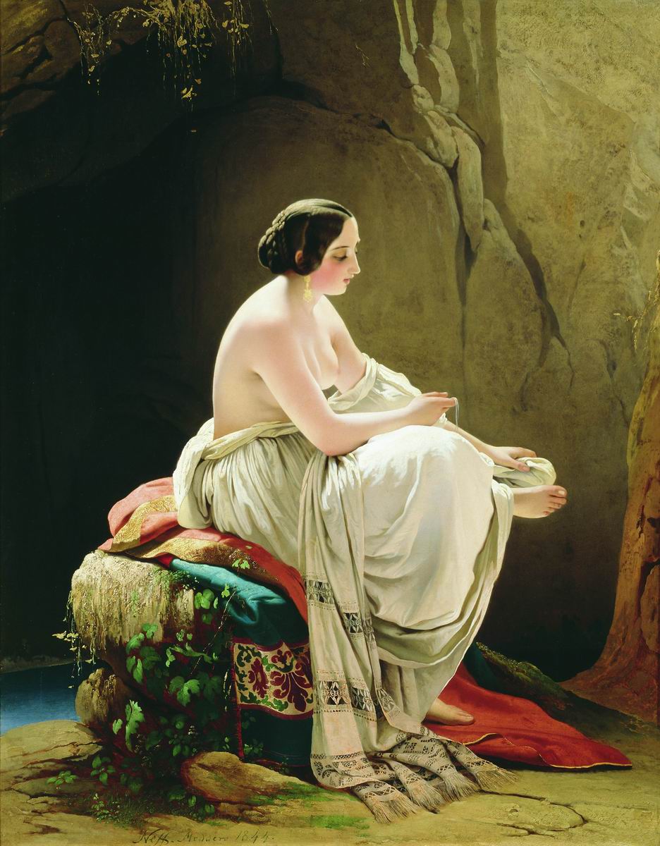 Нефф. Купальщица. 1844