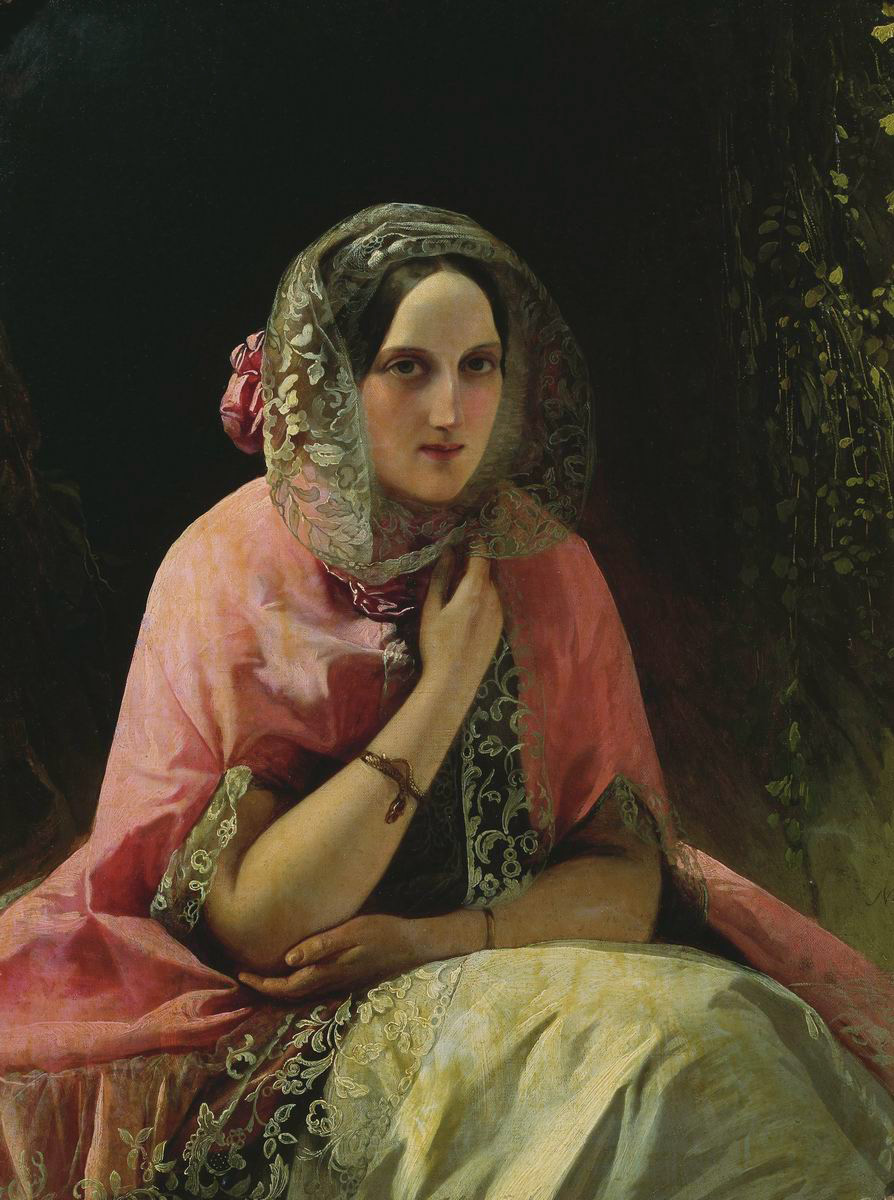 Нефф. Портрет великой кн. Марии Николаевны. 1846