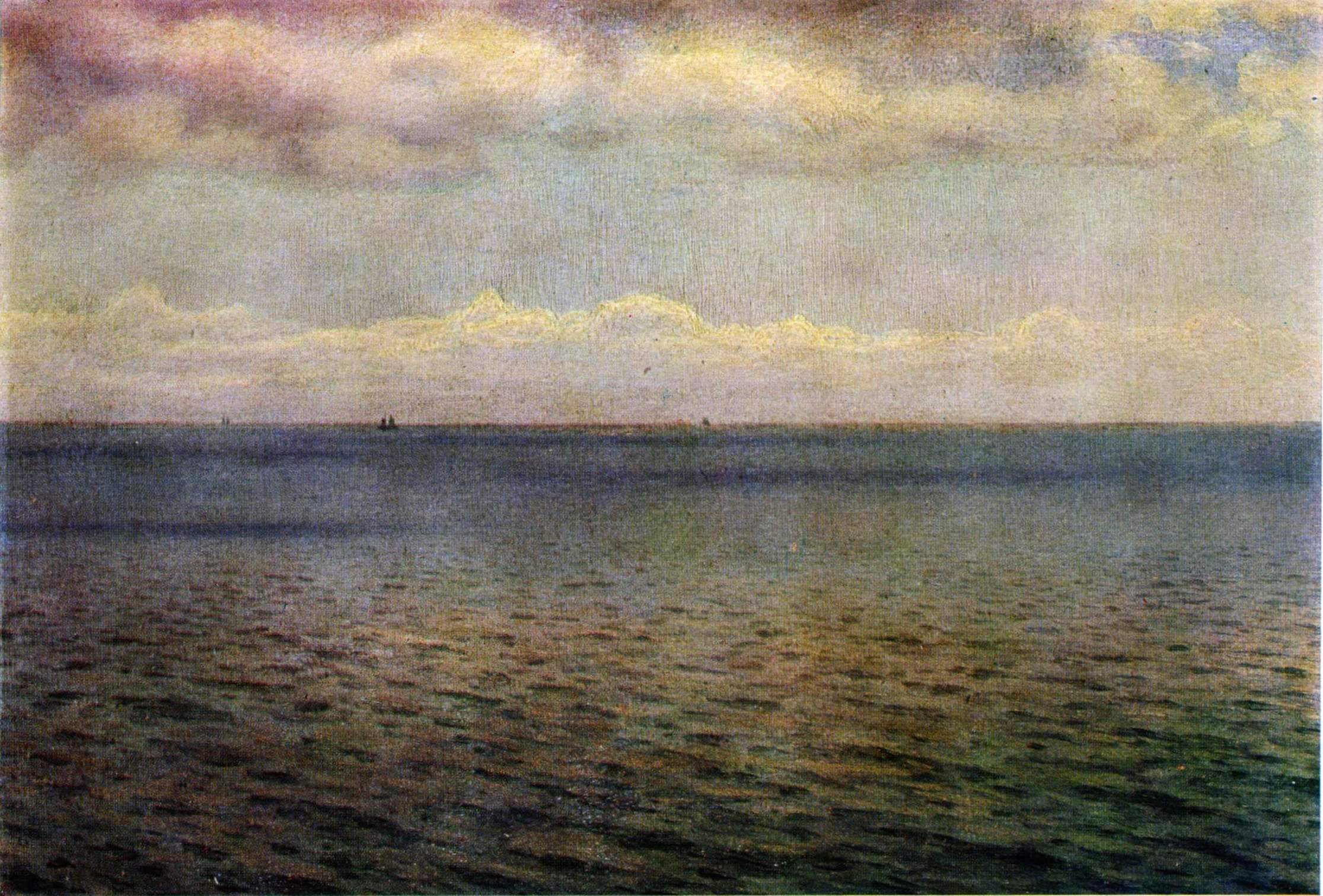 Магдесян. Море и облака