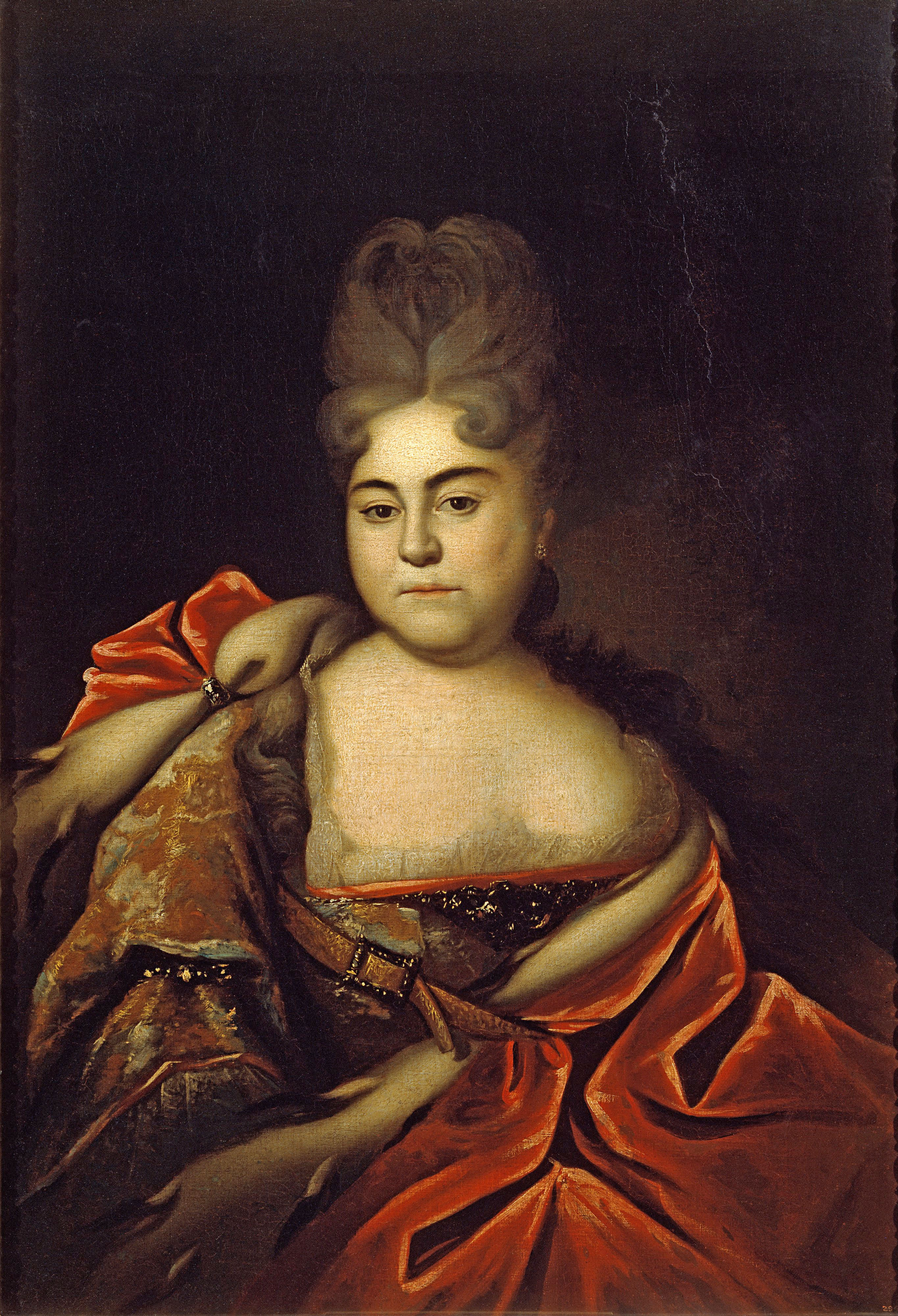 Никитин И.. Портрет царевны Натальи Алексеевны. Не позднее 1716