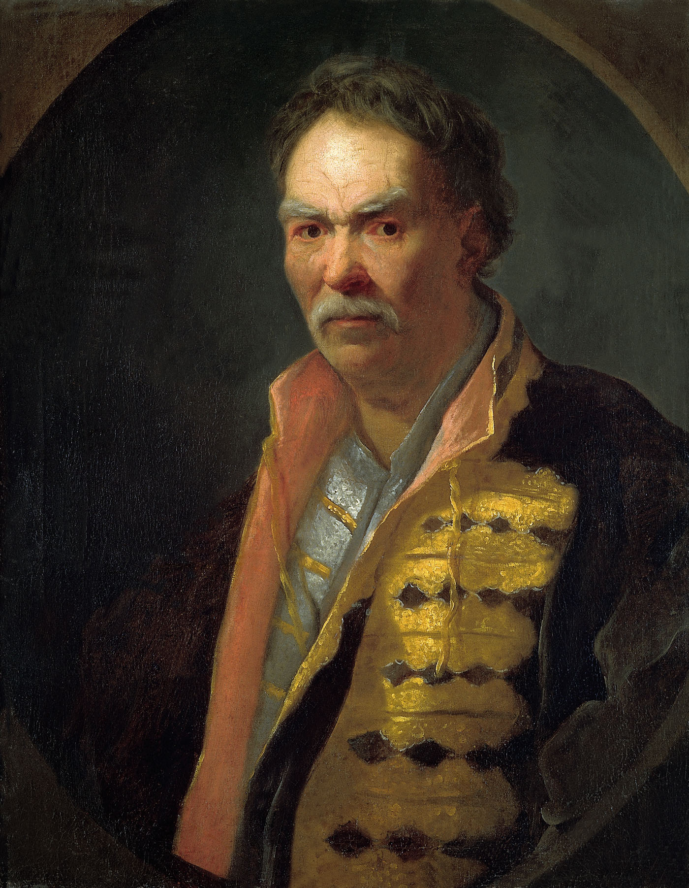 Никитин И.. Портрет напольного гетмана. 1720-е