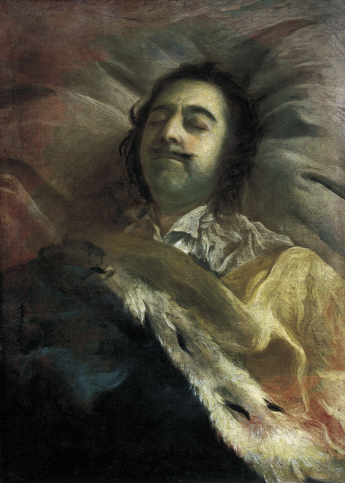 Никитин И.. Петр I на смертном ложе. 1725