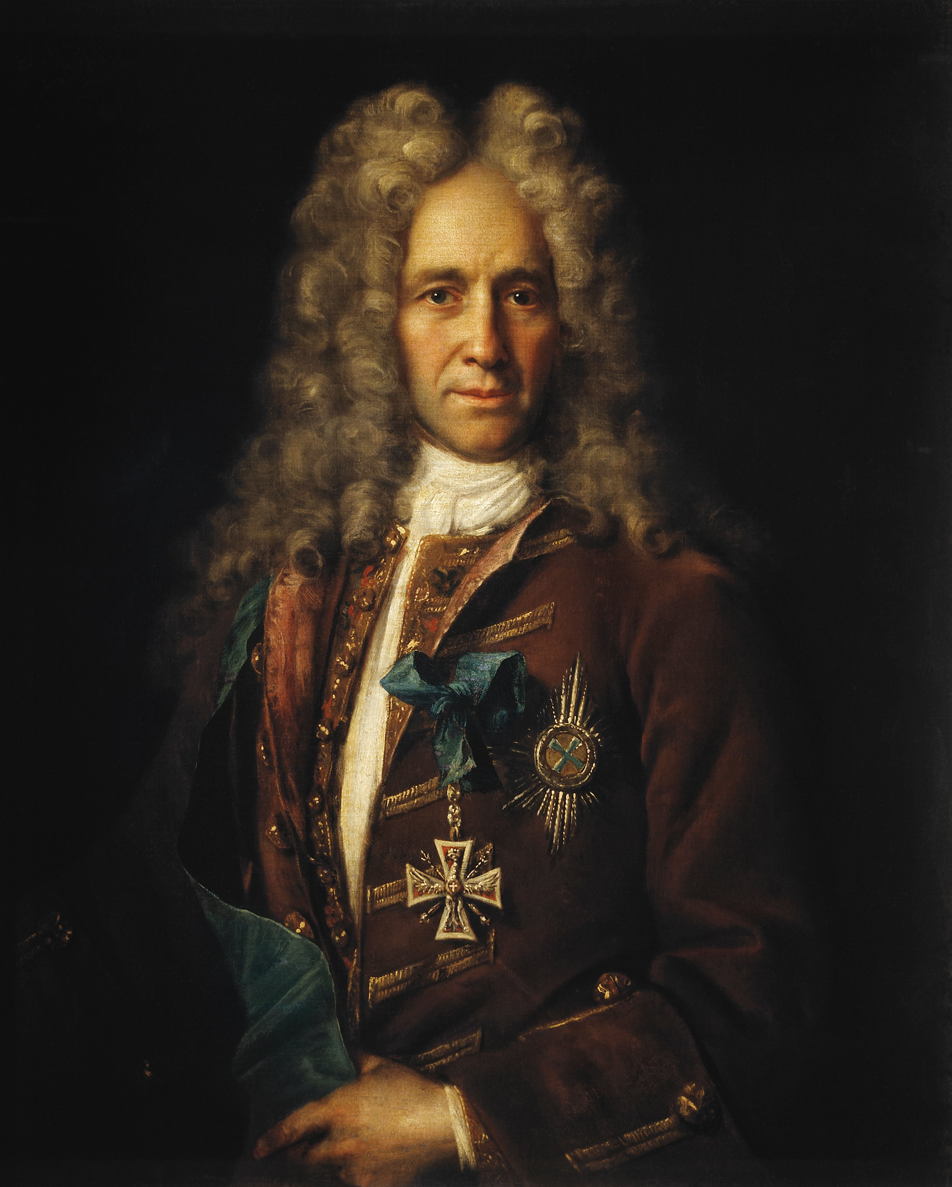 Никитин И.. Портрет государственного канцлера графа Гавриила Ивановича Головкина. 1720-е