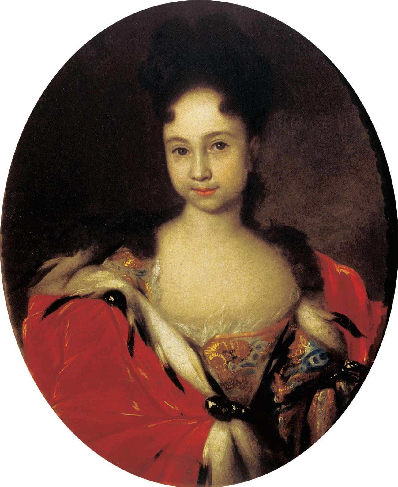 Никитин И.. Портрет цесаревны Анны Петровны. Не позднее 1716